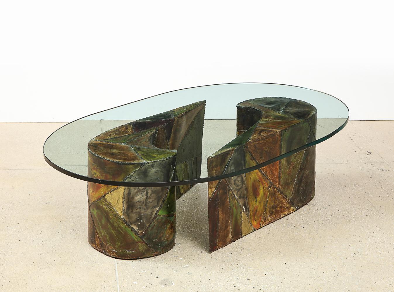 Rare Cocktail Table by Paul Evans for Directional In Good Condition For Sale In New York, NY
