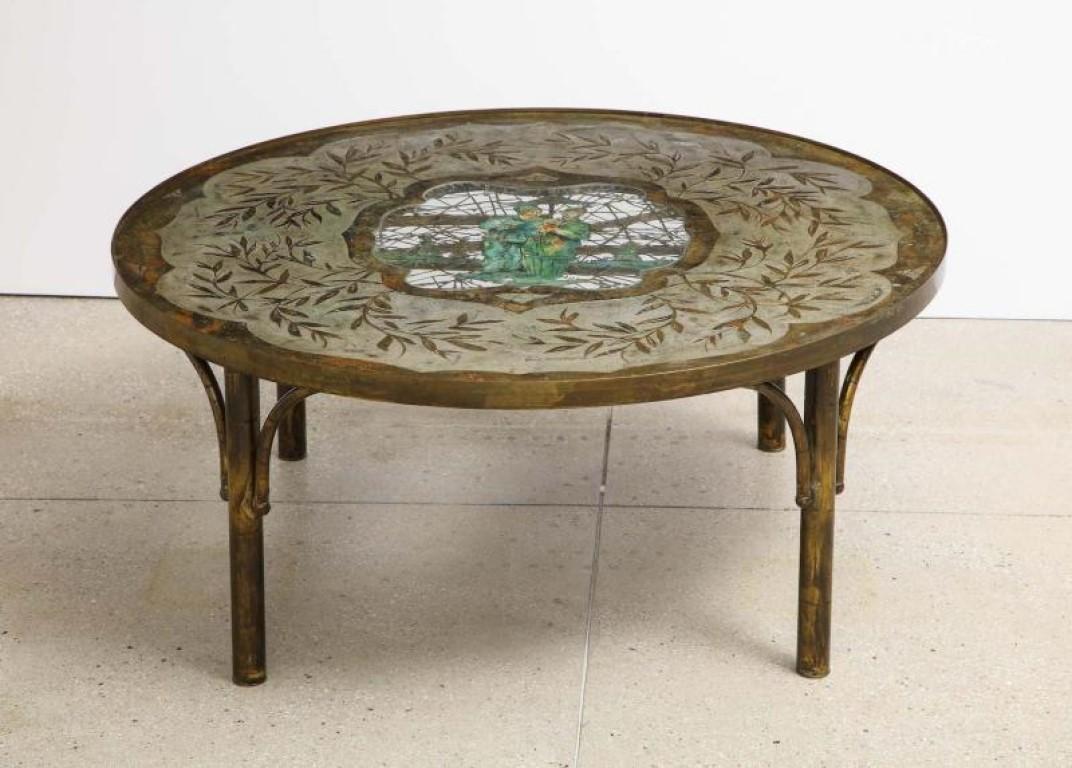Philip & Kelvin LaVerne Cocktail Table In Good Condition In New York, NY