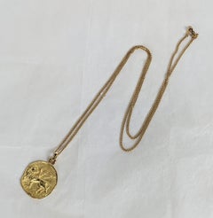 Rare Coco Chanel 18K Leo Talisman, Personal Collection, Maison Robert Goossens