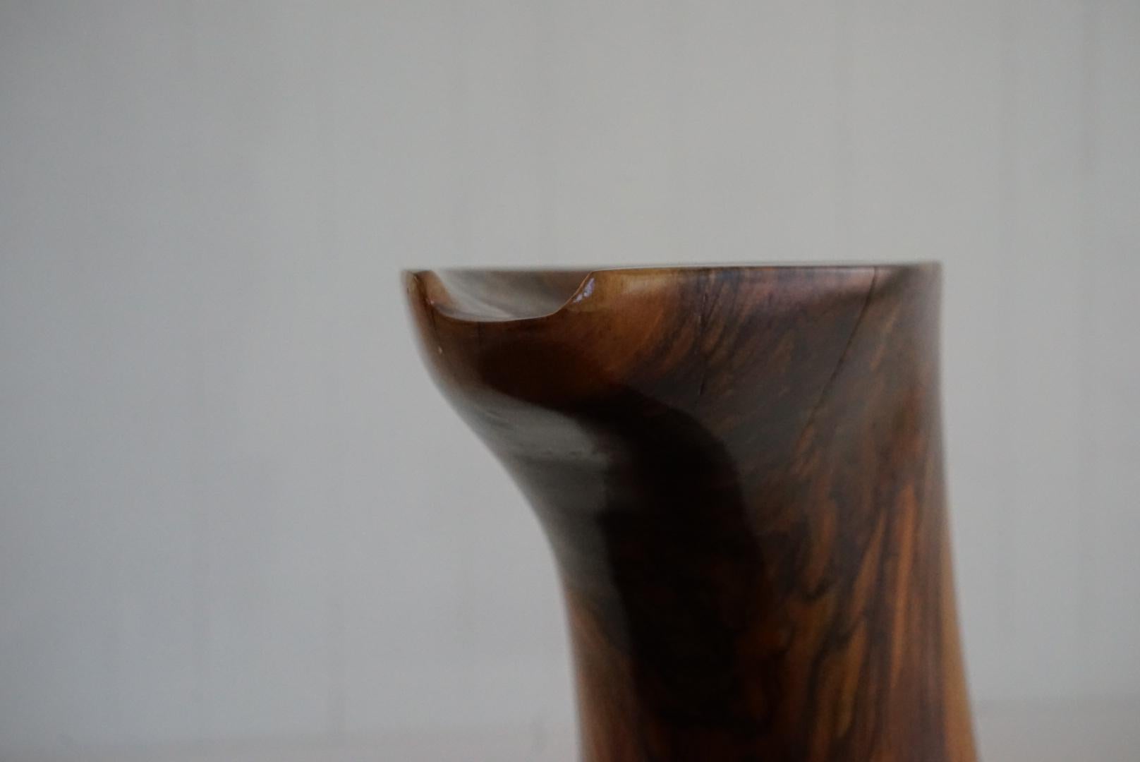 Seltener Cocobolo Don Shoemaker-Brunnen, organischer mexikanischer Mid-Century-Modern-Brunnen, 1960er Jahre im Angebot 7
