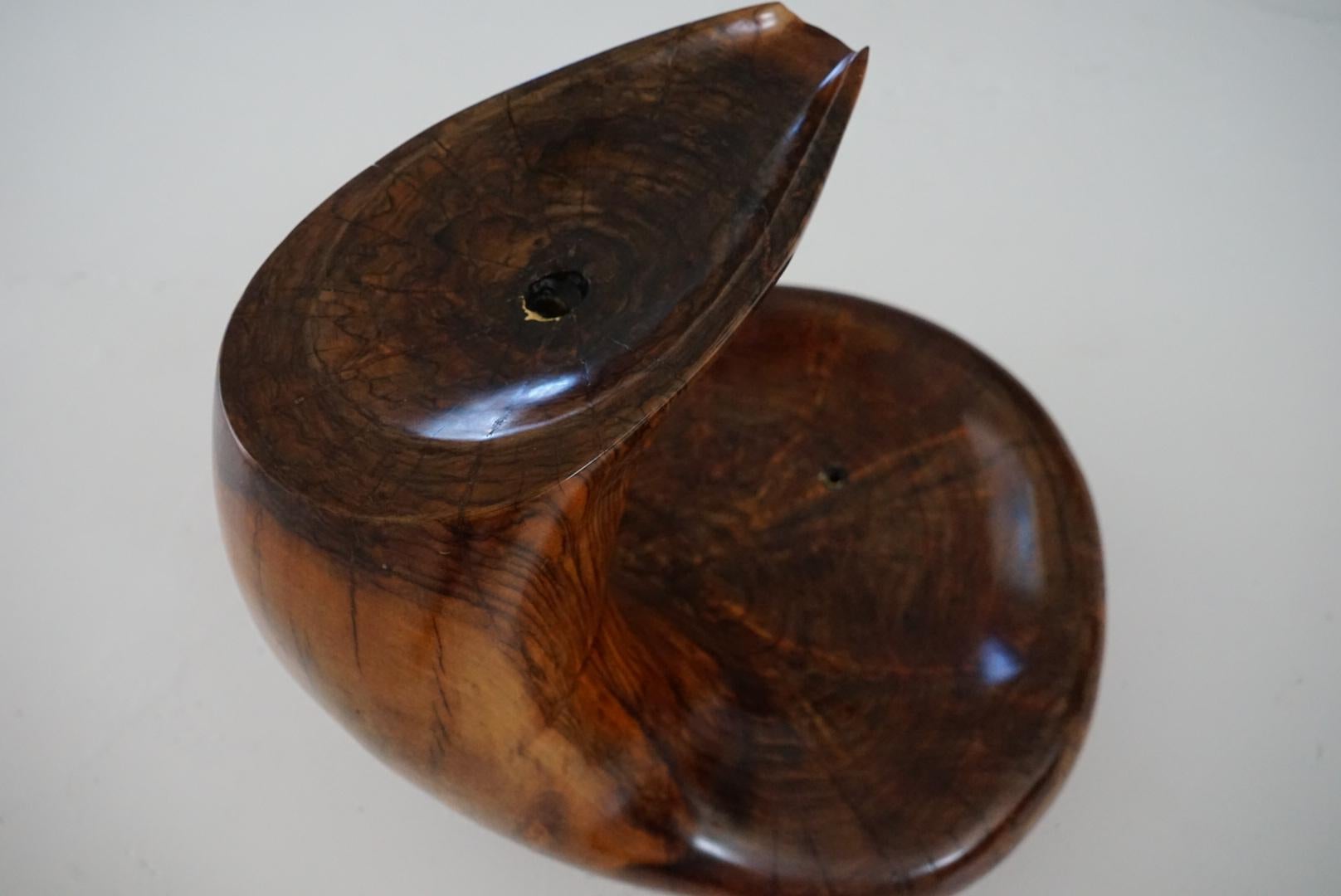 Seltener Cocobolo Don Shoemaker-Brunnen, organischer mexikanischer Mid-Century-Modern-Brunnen, 1960er Jahre im Angebot 11