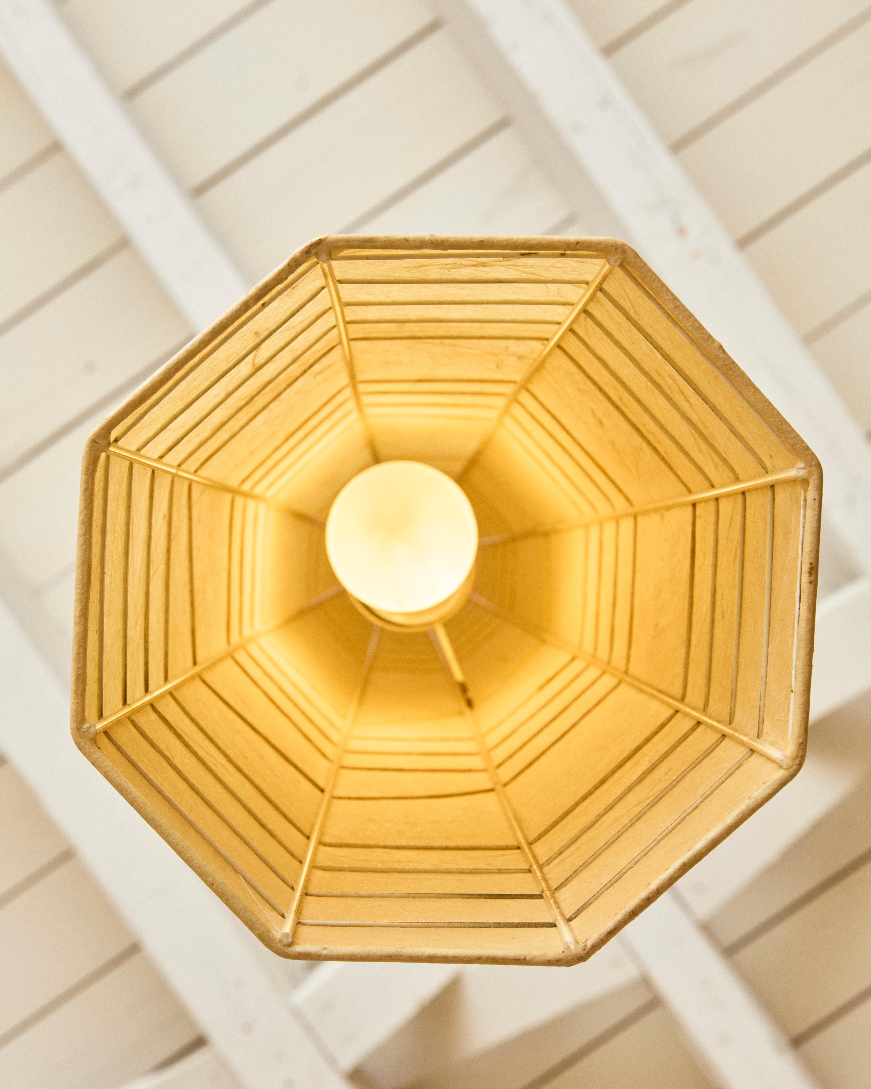 20th Century Rare Cocoon Lamp Ceiling Lamp by Hans Bergstrom For Sale