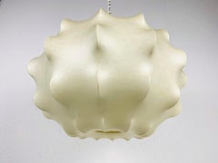 Seltene Cocoon-Hängelampe von Tobia Scarpa für Flos, 1960er Jahre, Italien