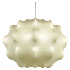 Rare Cocoon Pendant Light by Tobia Scarpa for Flos, 1960s, Italy