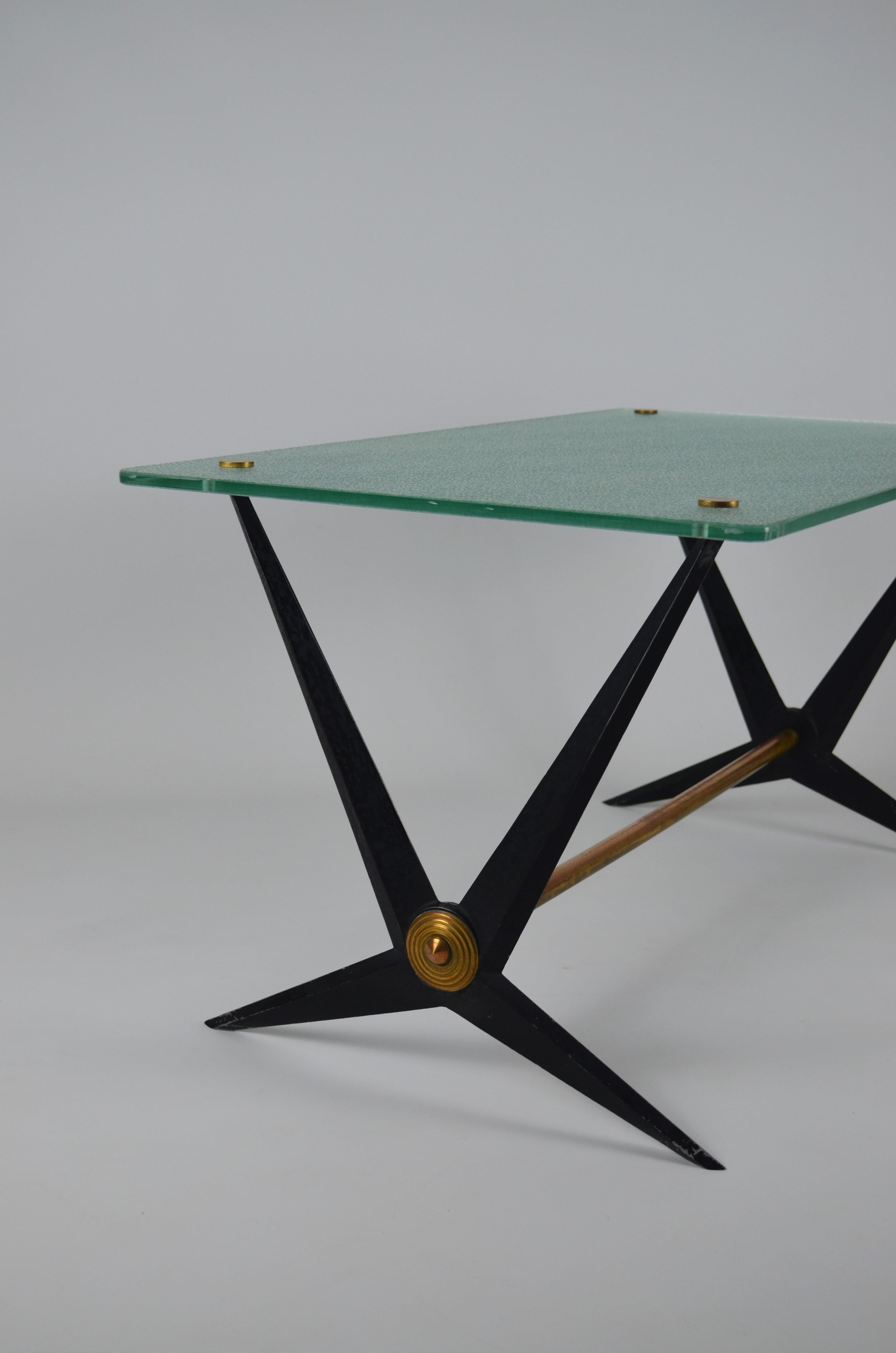 Rare Coffee Table by Angelo Ostuni, Italy, 1950s 5
