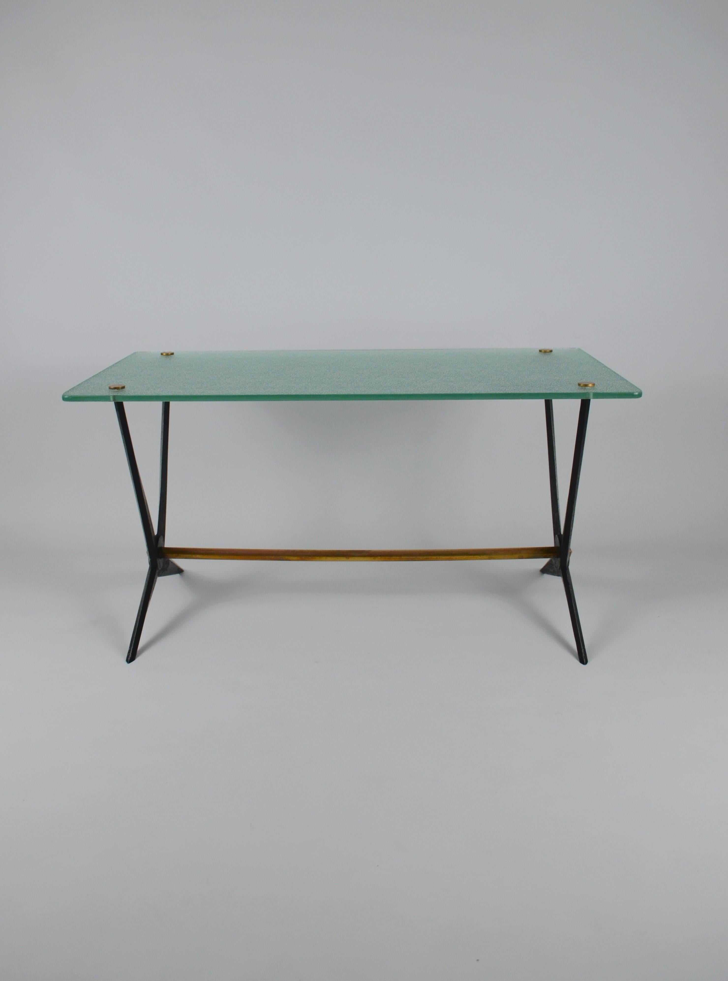 Mid-Century Modern Rare Coffee Table by Angelo Ostuni, Italy, 1950s