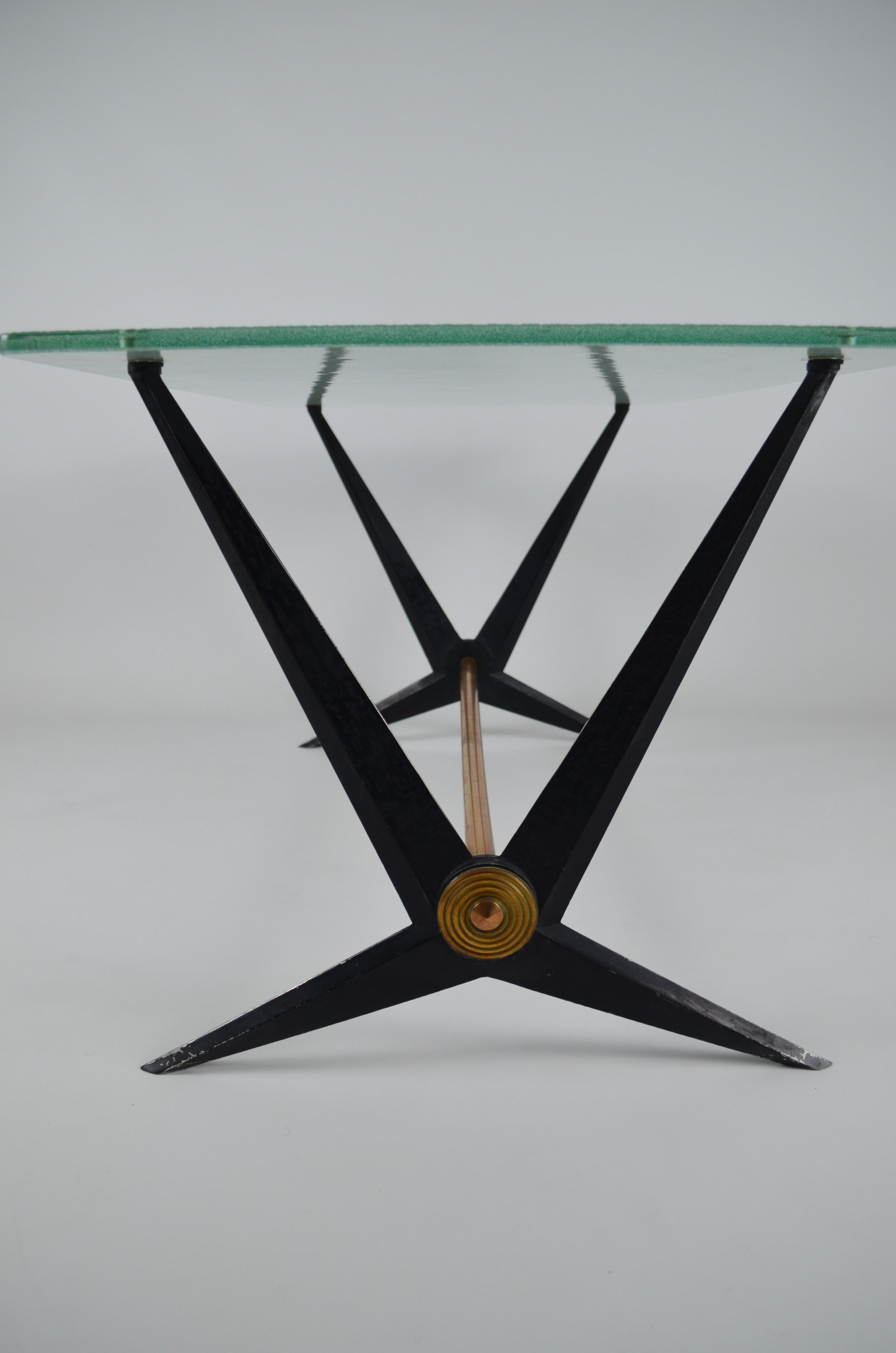 Rare Coffee Table by Angelo Ostuni, Italy, 1950s 1