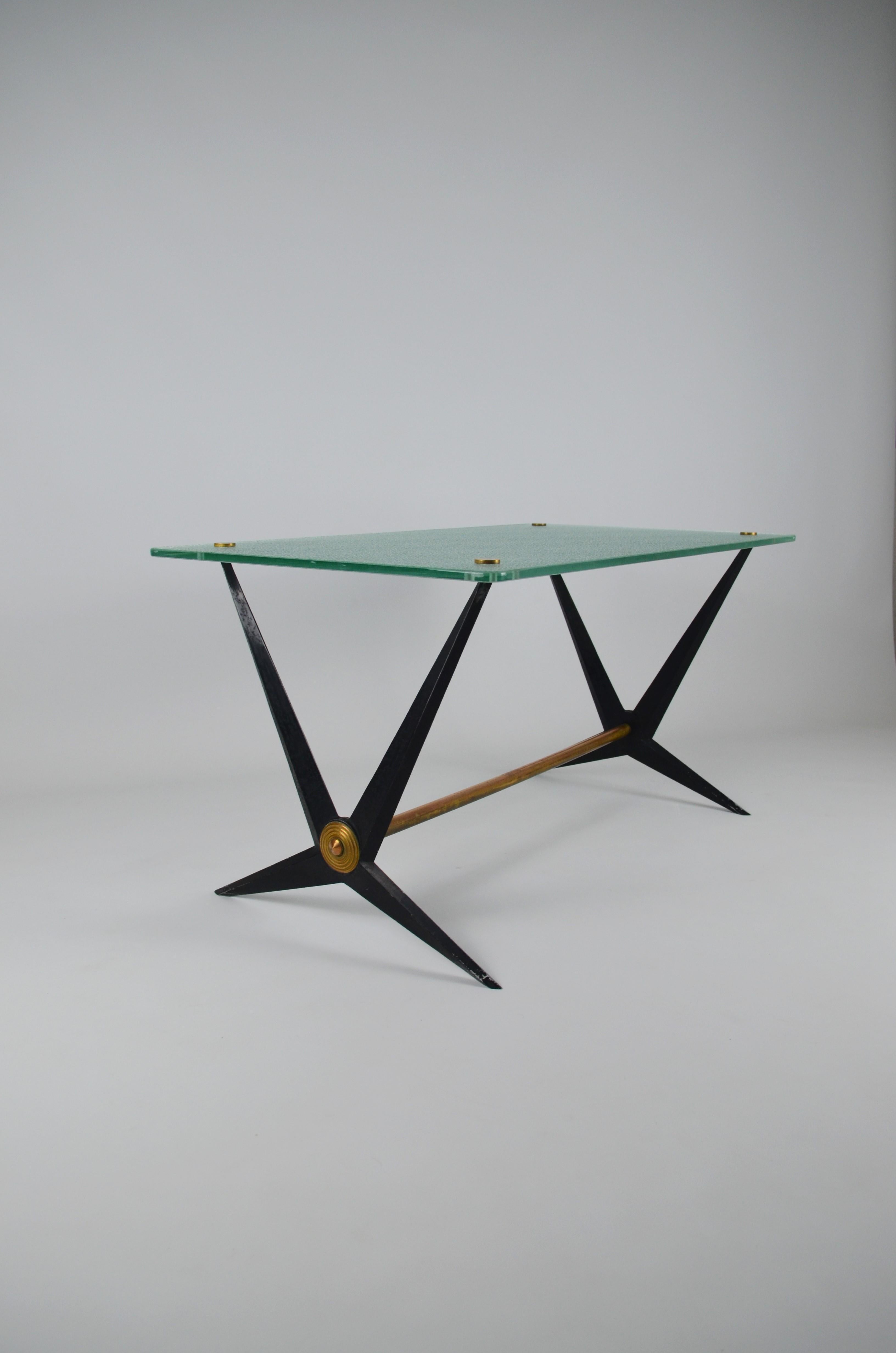 Rare Coffee Table by Angelo Ostuni, Italy, 1950s 2