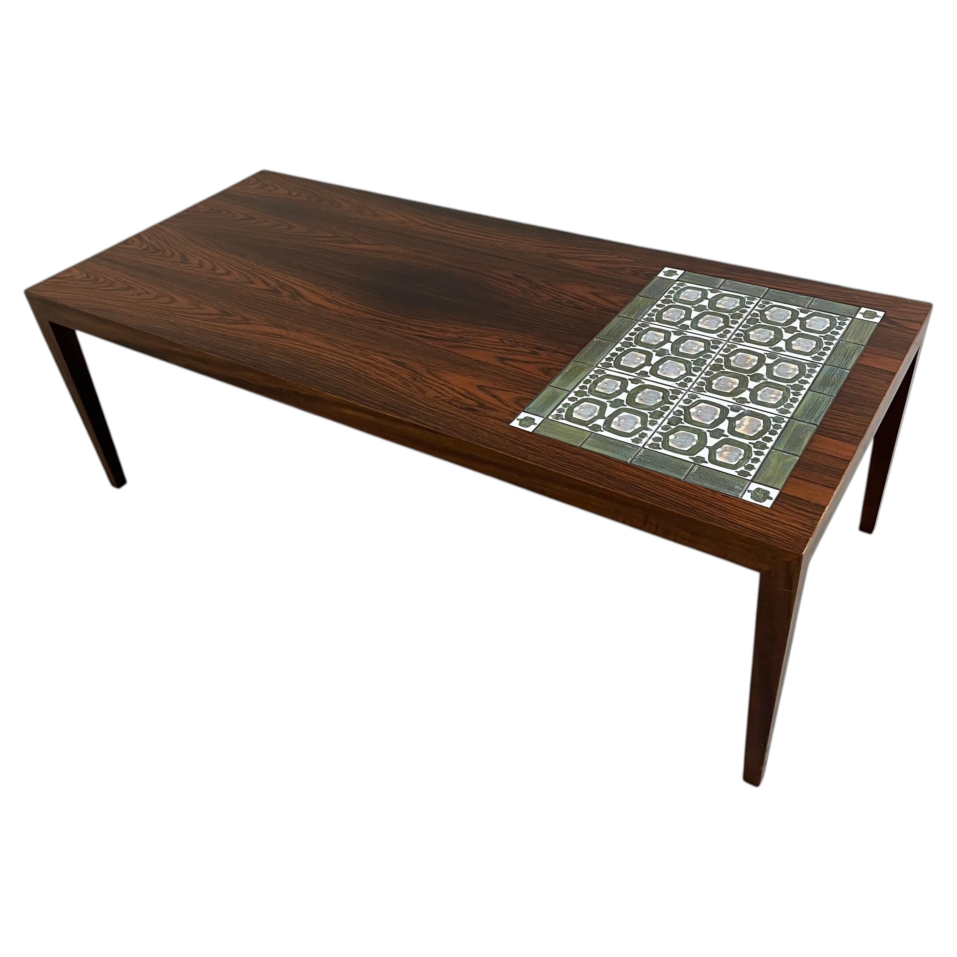 Rare coffee table by Johannes Andersen, circa 1960 For Sale