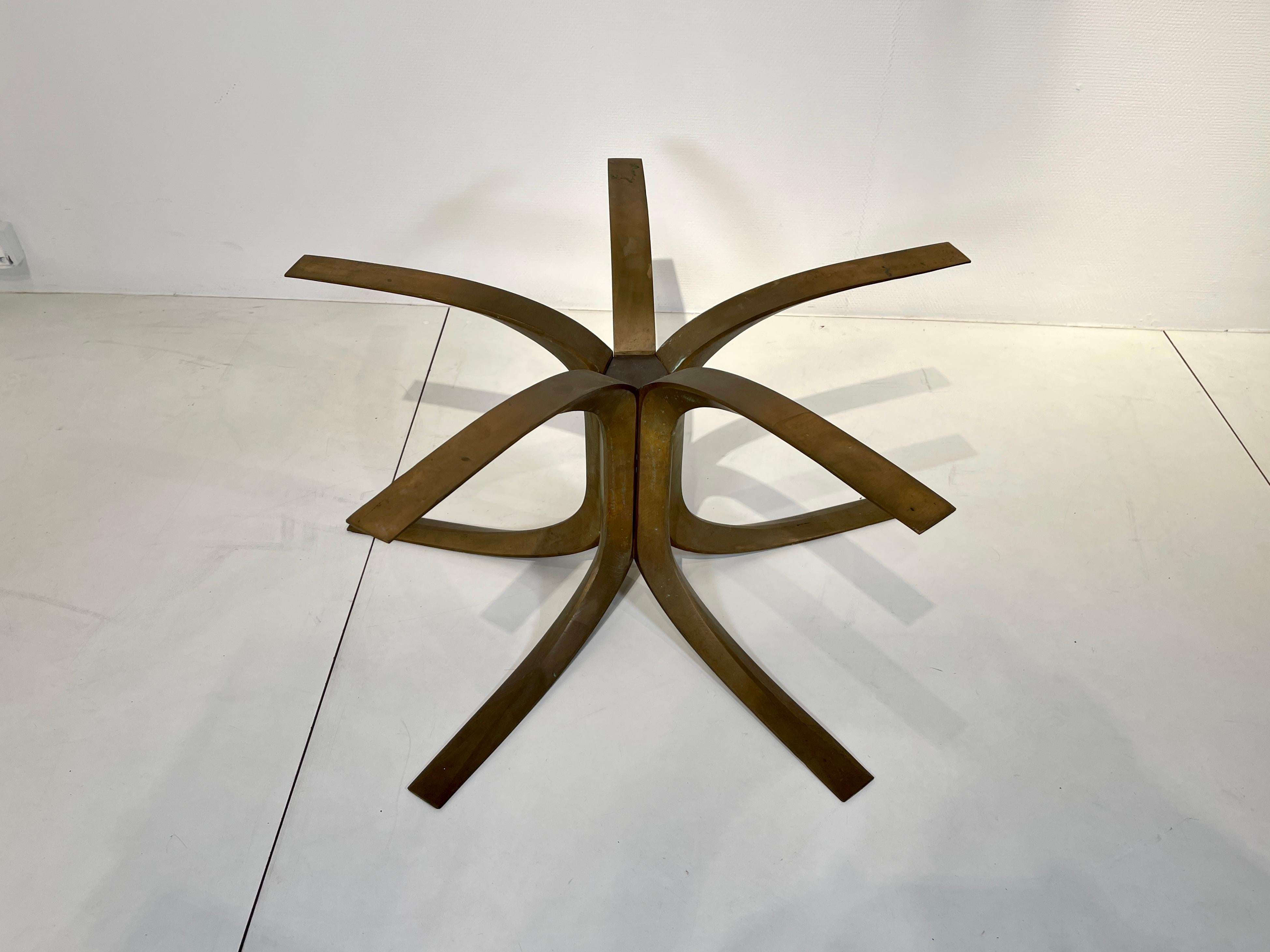 Mid-20th Century Rare Coffee Table by Jules Wabbes circa 1960 For Sale