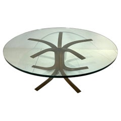 Vintage Rare Coffee Table by Jules Wabbes circa 1960