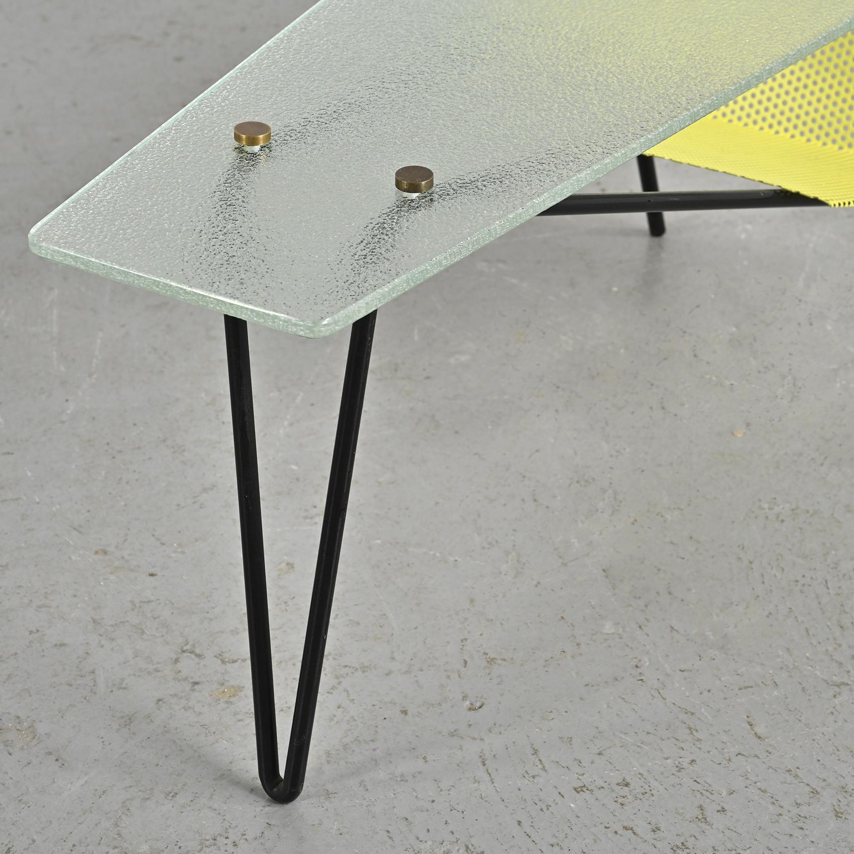 Rare Coffee Table by Robert Mathieu, France ca. 1950 3