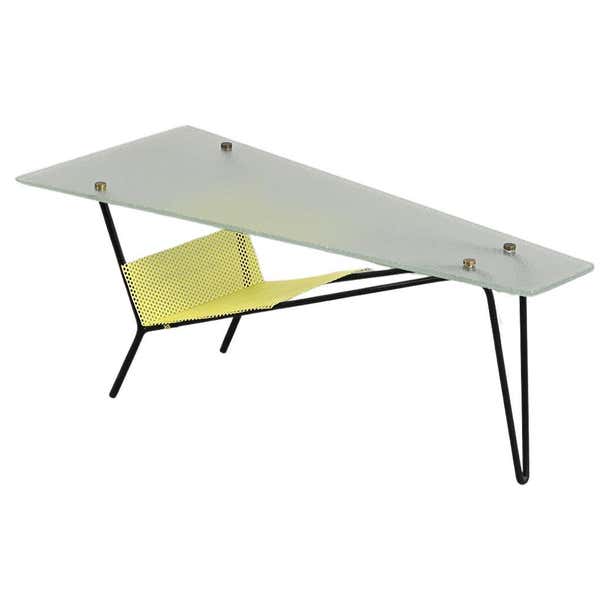 Rare Coffee Table by Robert Mathieu, France ca. 1950 For Sale at 1stDibs