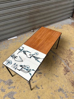 Rare table basse de Roger Capron