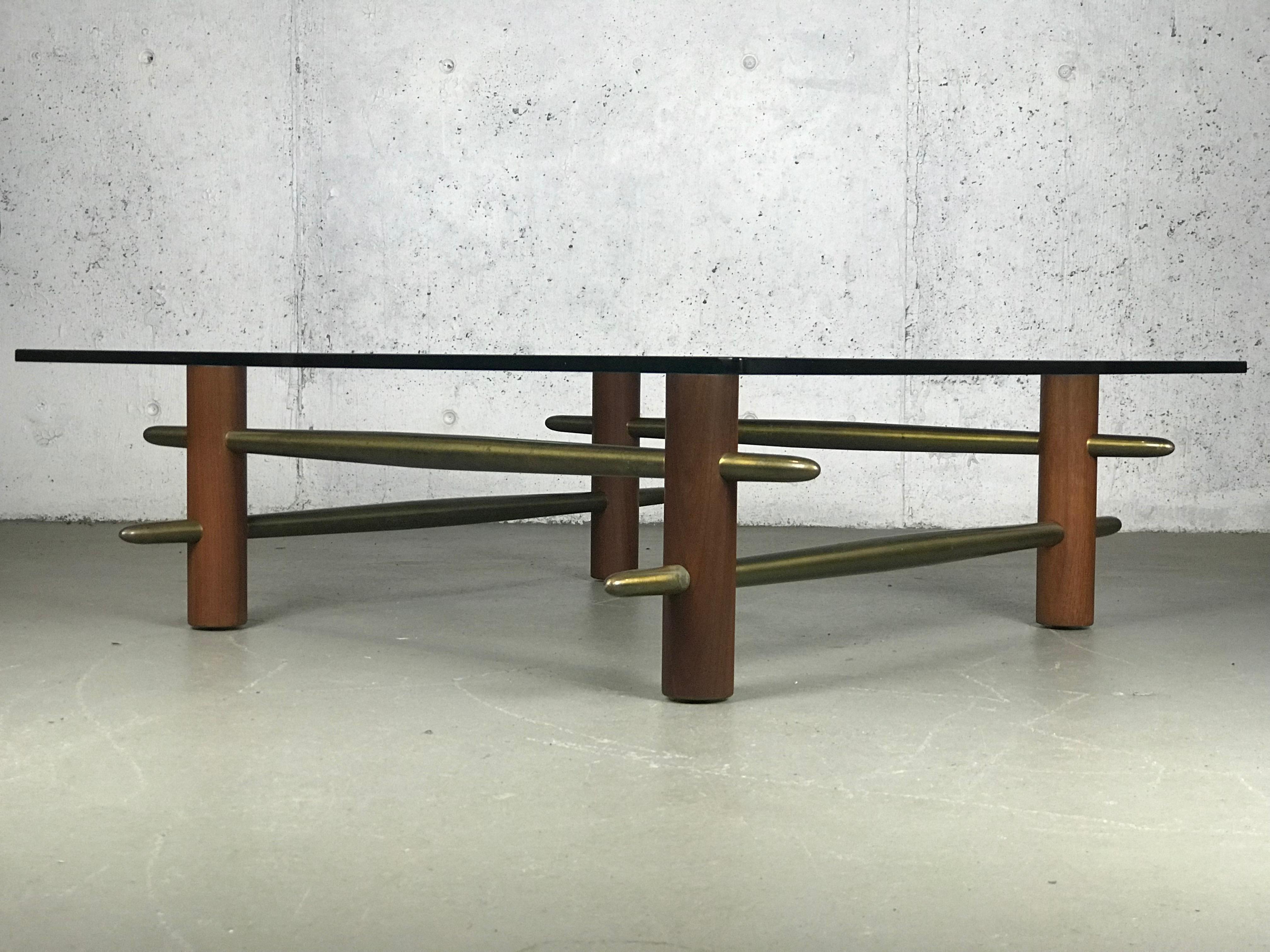 Rare Coffee Table by T.H. Robsjohn-Gibbings for Widdicomb Furniture 8