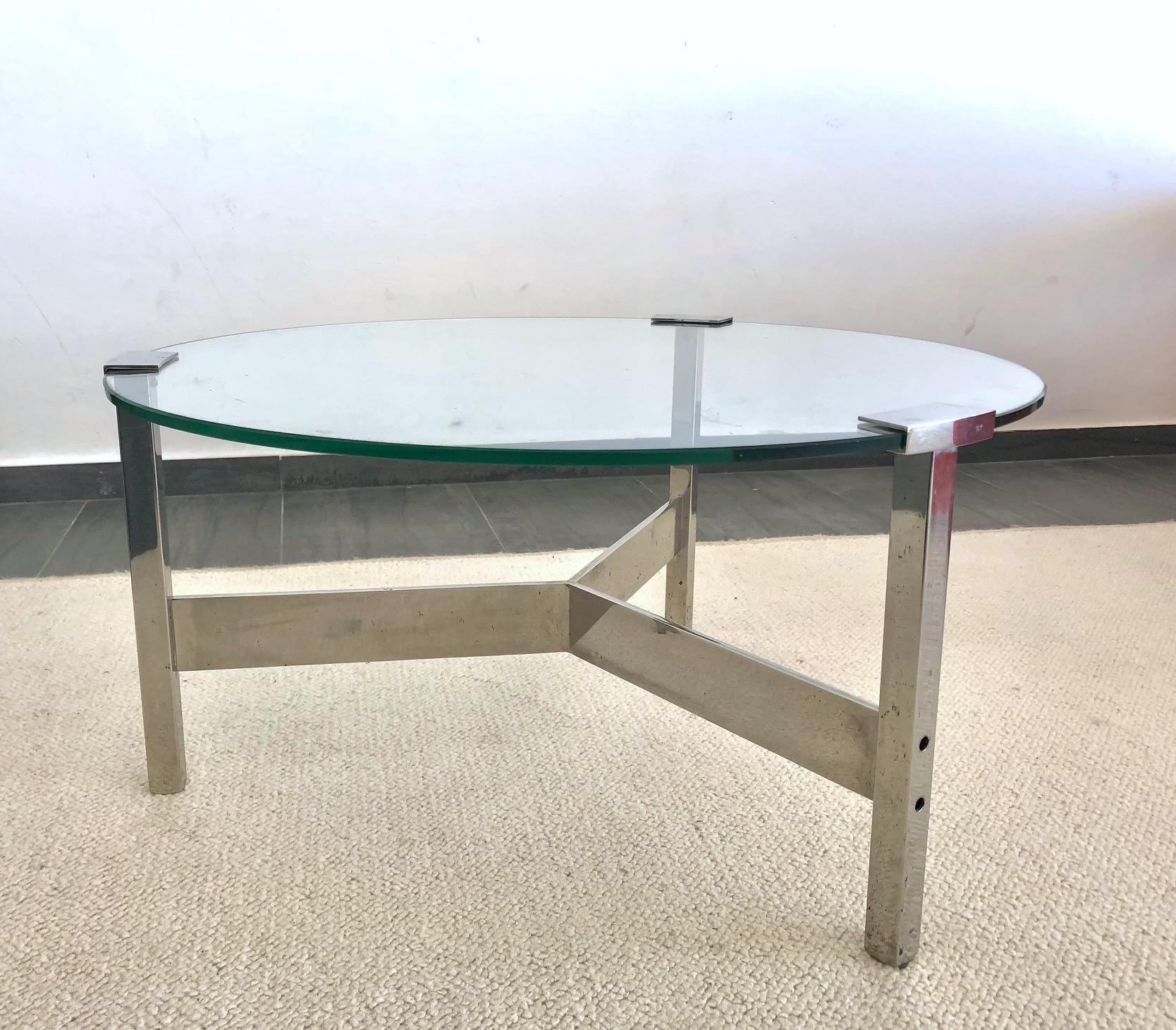 Français Rare table basse design Robert The Mathieu datant des années 50 en vente