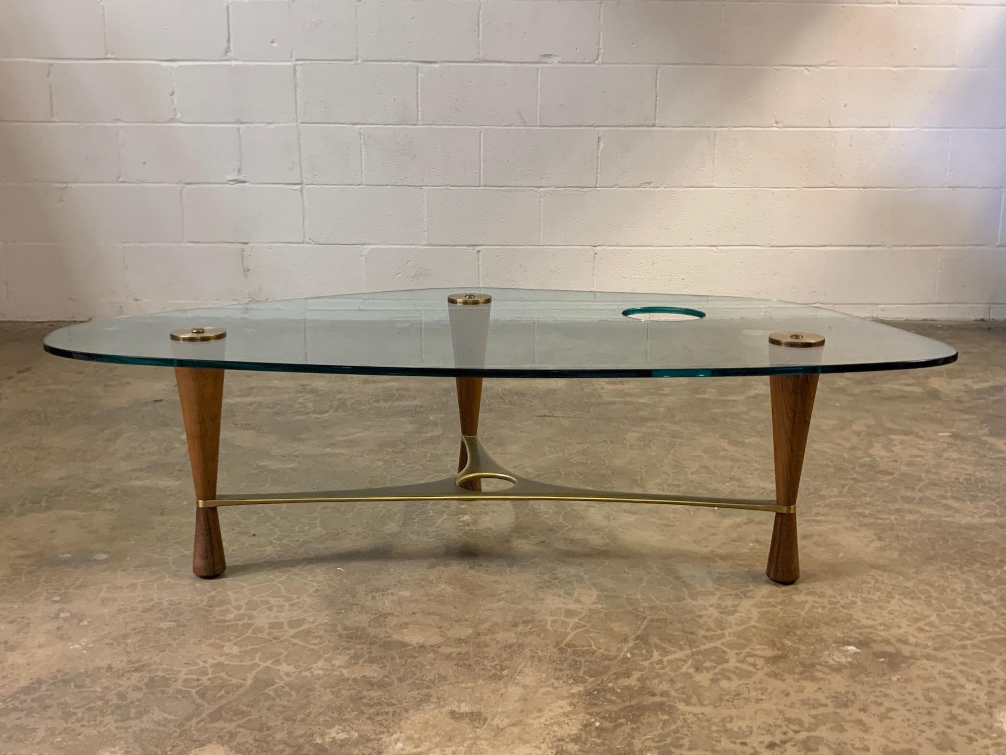 Rare Coffee Table Designed by Edward Wormley for Dunbar 7