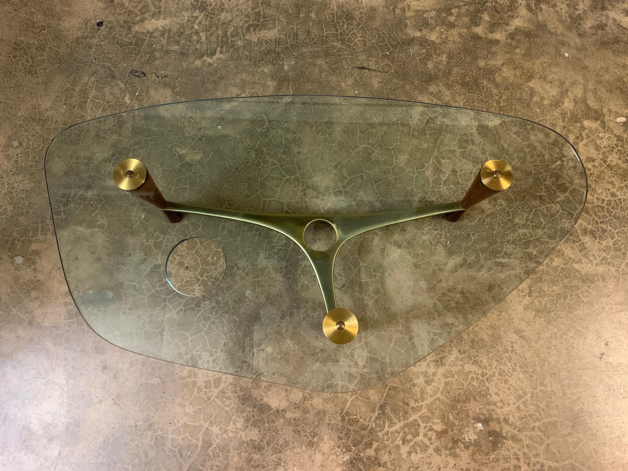 Mid-20th Century Rare Coffee Table Designed by Edward Wormley for Dunbar