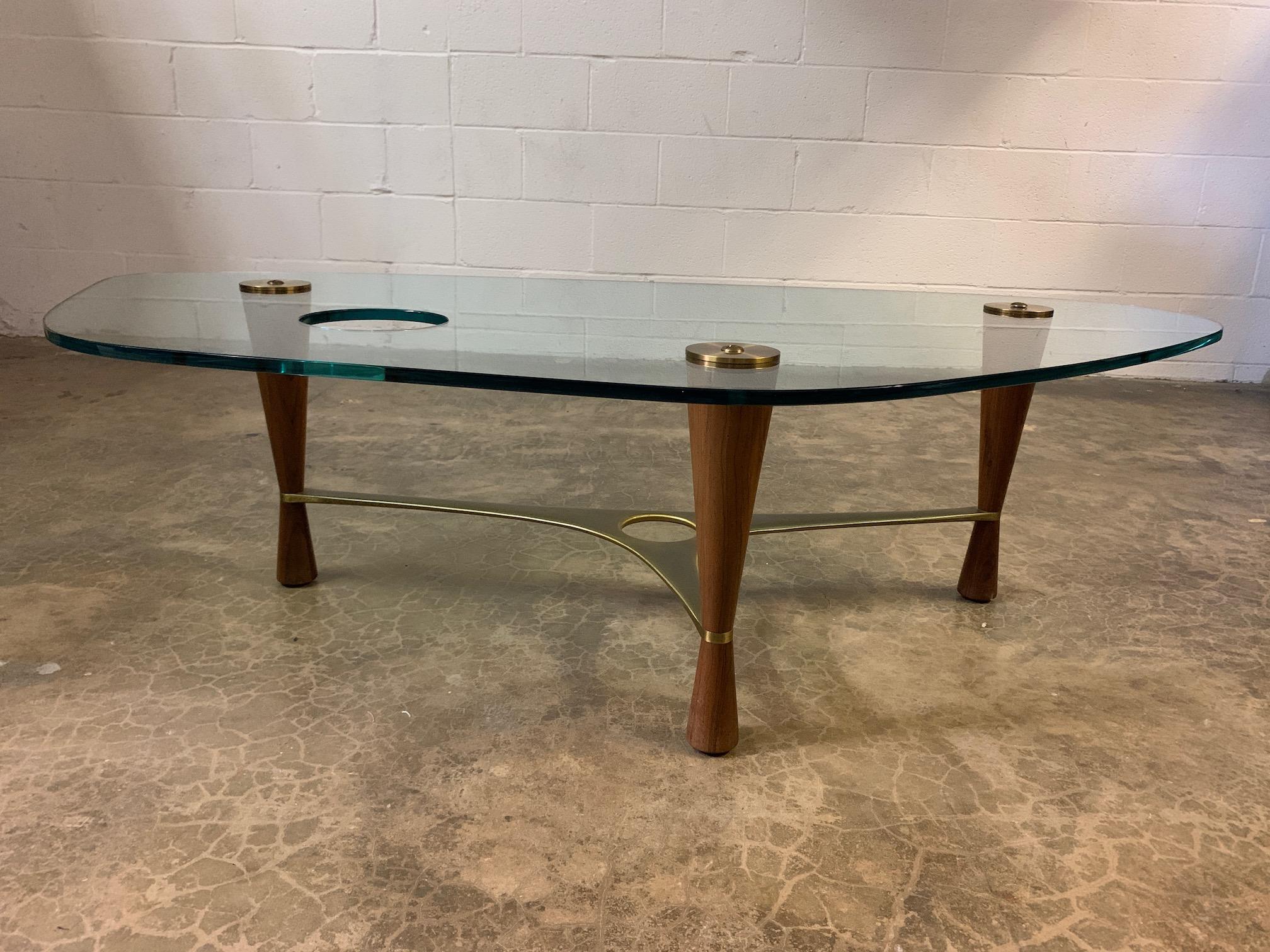 Rare Coffee Table Designed by Edward Wormley for Dunbar 1