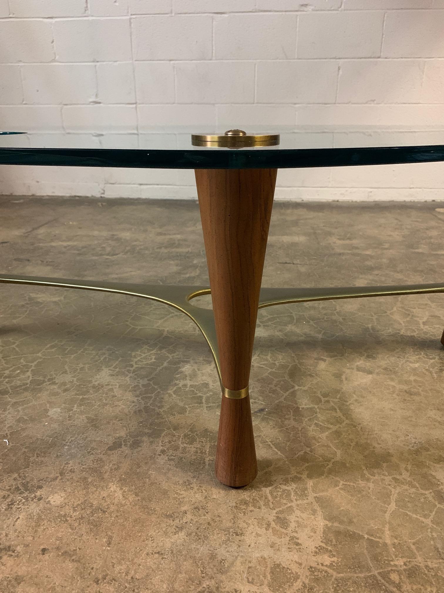 Rare Coffee Table Designed by Edward Wormley for Dunbar 2