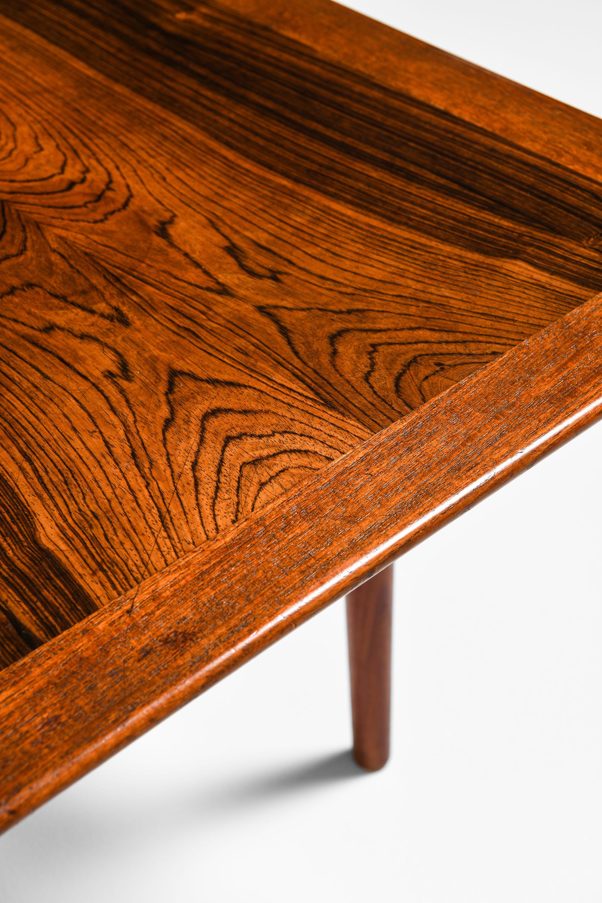 Rare Coffee Table in Teak and Rosewood by Aksel Bender Madsen, 1960's 2