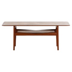 Rare Coffee Table in Teak and Rosewood by Aksel Bender Madsen, 1960's