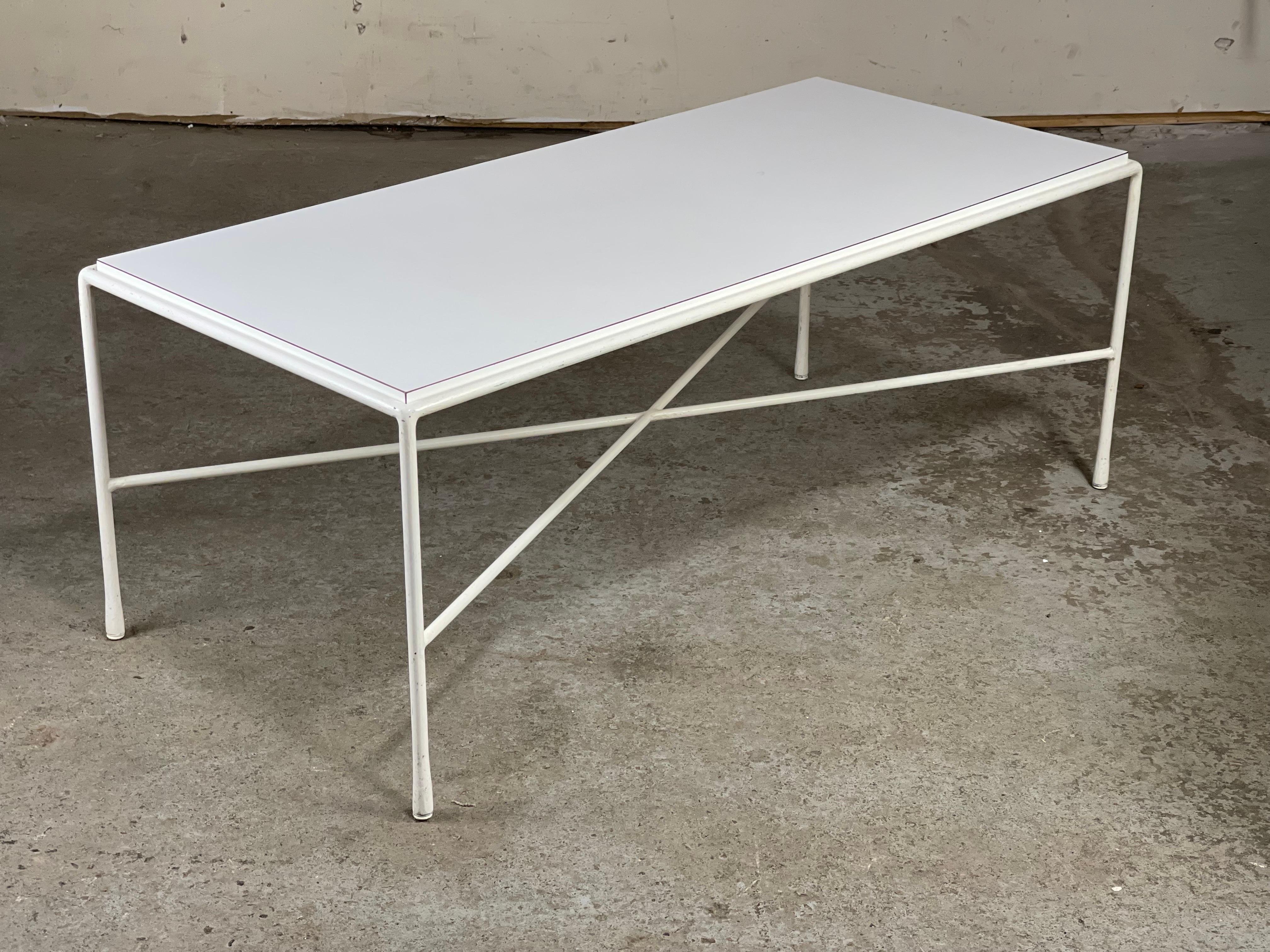 Rare Coffee Table or Bench by Darrell Landrum for Avard In Good Condition For Sale In Framingham, MA