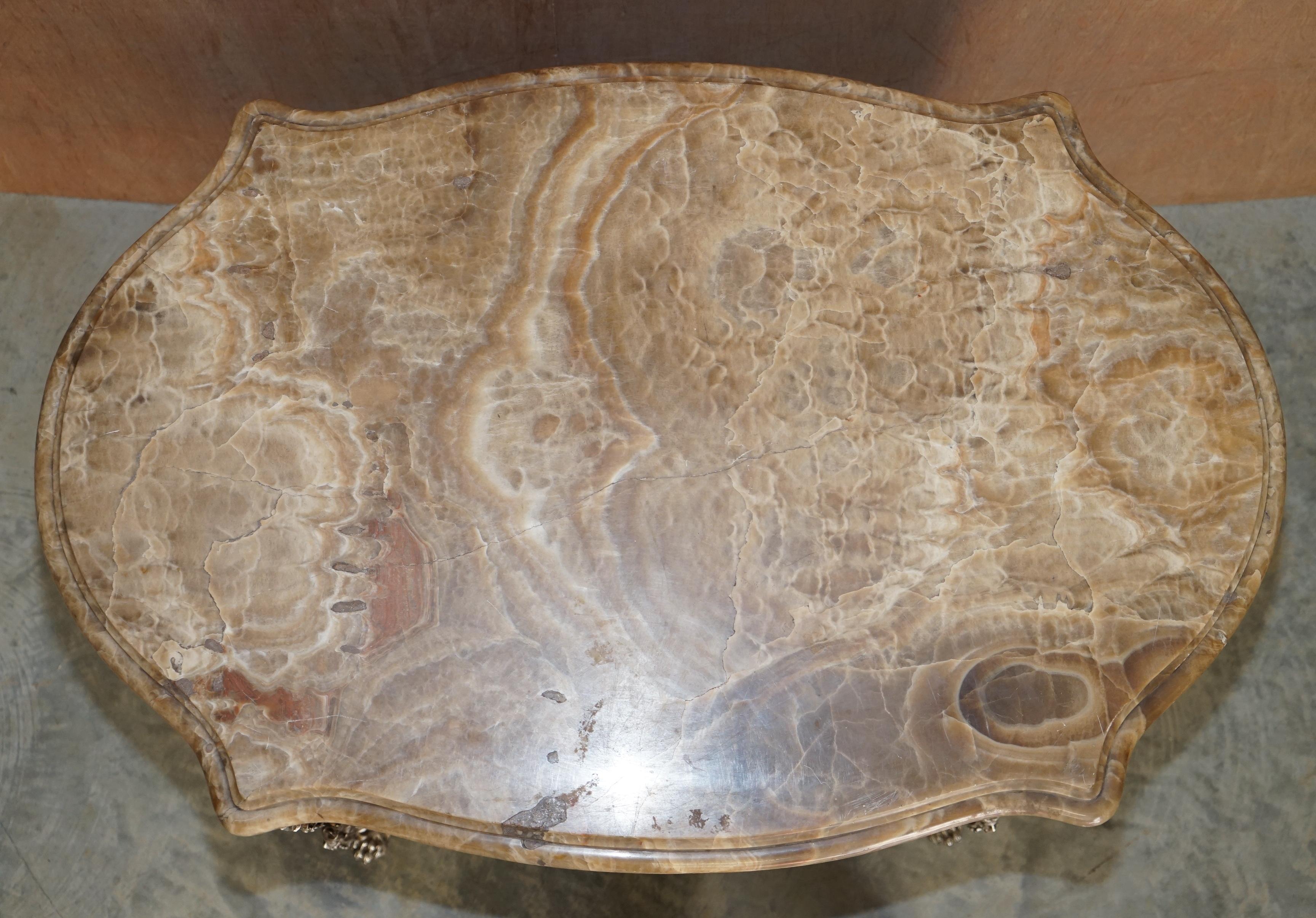 Rare & Collective Germain Landrin circa 1750 French Marble Kingwood Sideboard en vente 2