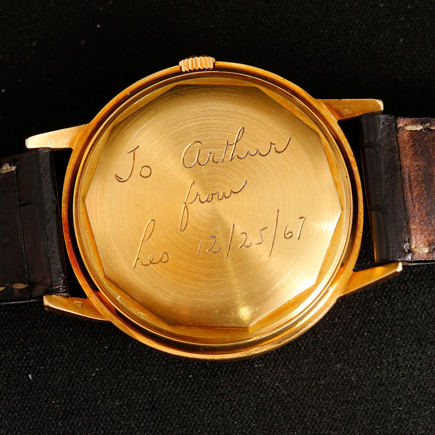 Rare & Collectable Patek Philippe Calatrava 18k Yellow Gold Men's Watch 3542 In Excellent Condition In Dallas, TX
