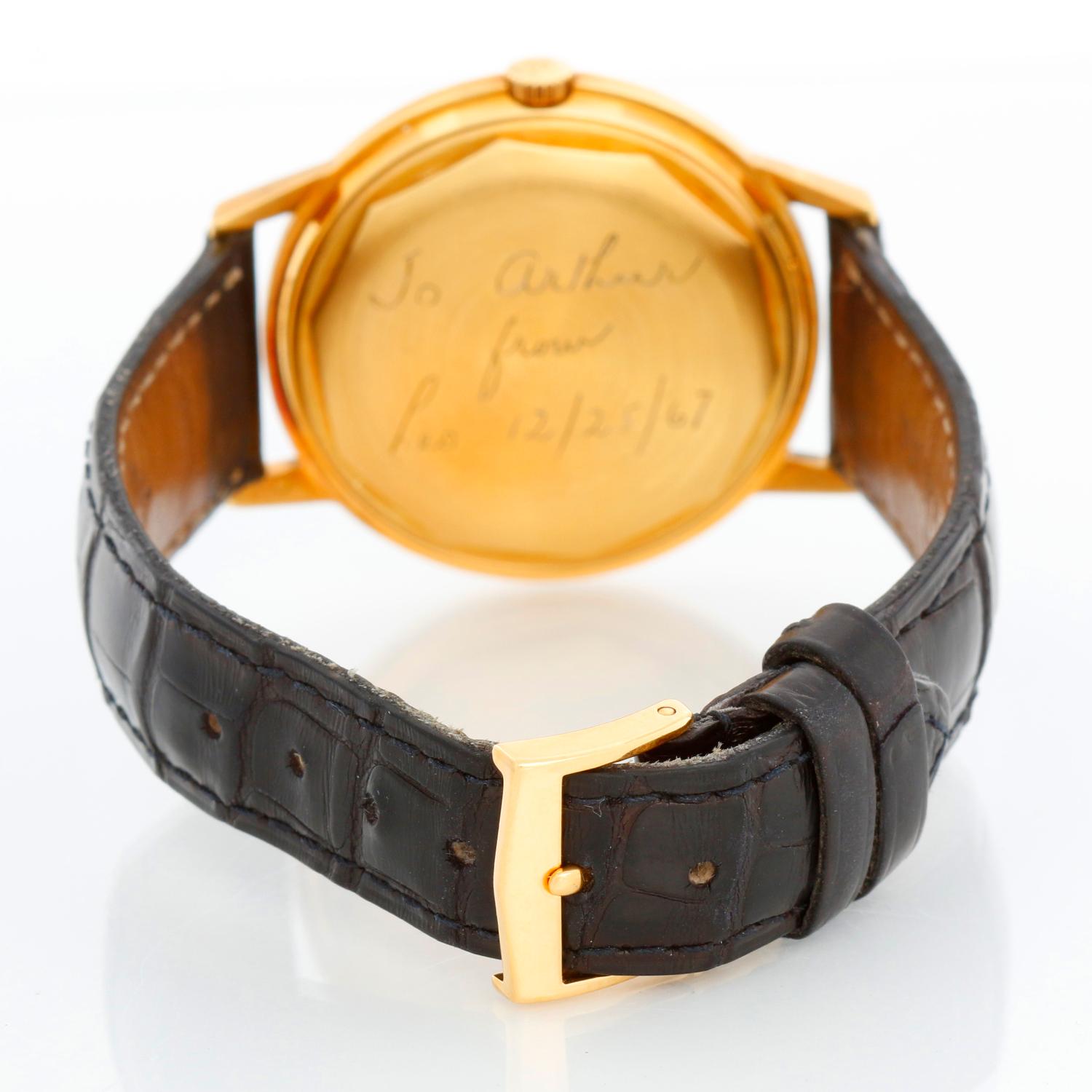 Rare & Collectable Patek Philippe Calatrava 18k Yellow Gold Men's Watch 3542 1