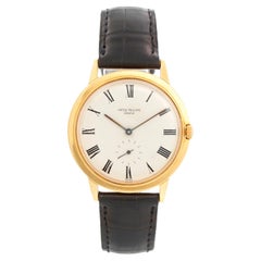 Seltene & Sammlerstücke Patek Philippe Calatrava 18k Gelbgold Herrenuhr 3542
