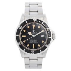 Rare Collectible Vintage Rolex Sea Dweller Men's Steel Watch 1665 "Great White"