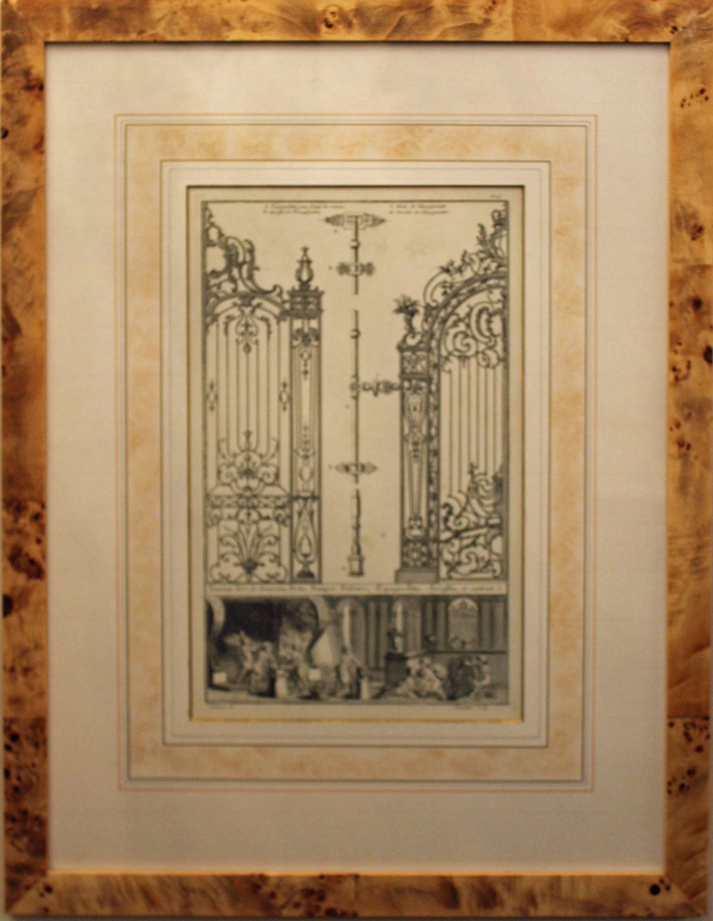 Rare Collection of 125 Architectural Engravings and Etchings, 18th Century 6