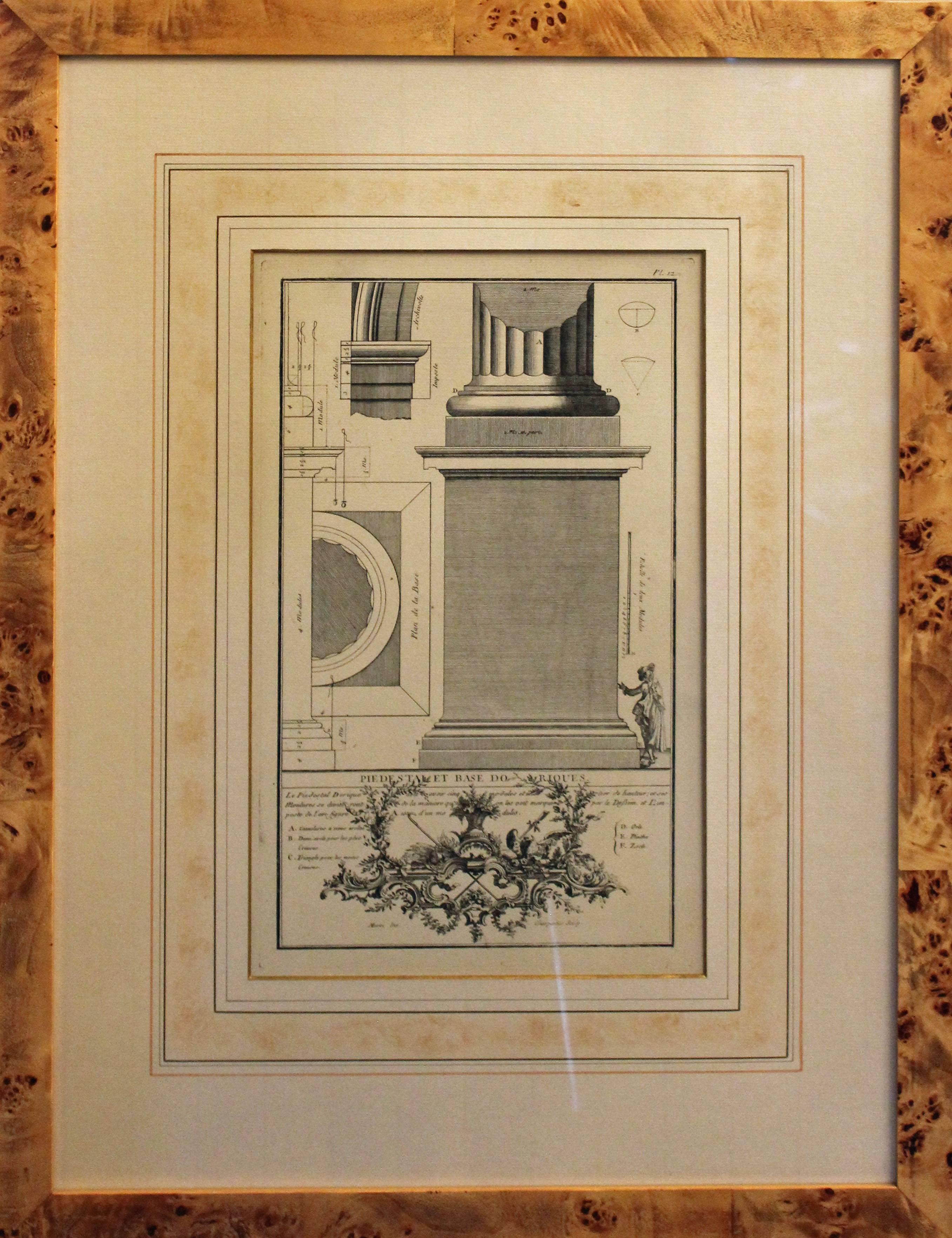 Rare Collection of 125 Architectural Engravings and Etchings, 18th Century In Good Condition In Tetsworth, GB
