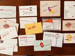 Rara Colección De Efemérides Y Postales ca'1940's Por Frank Barr