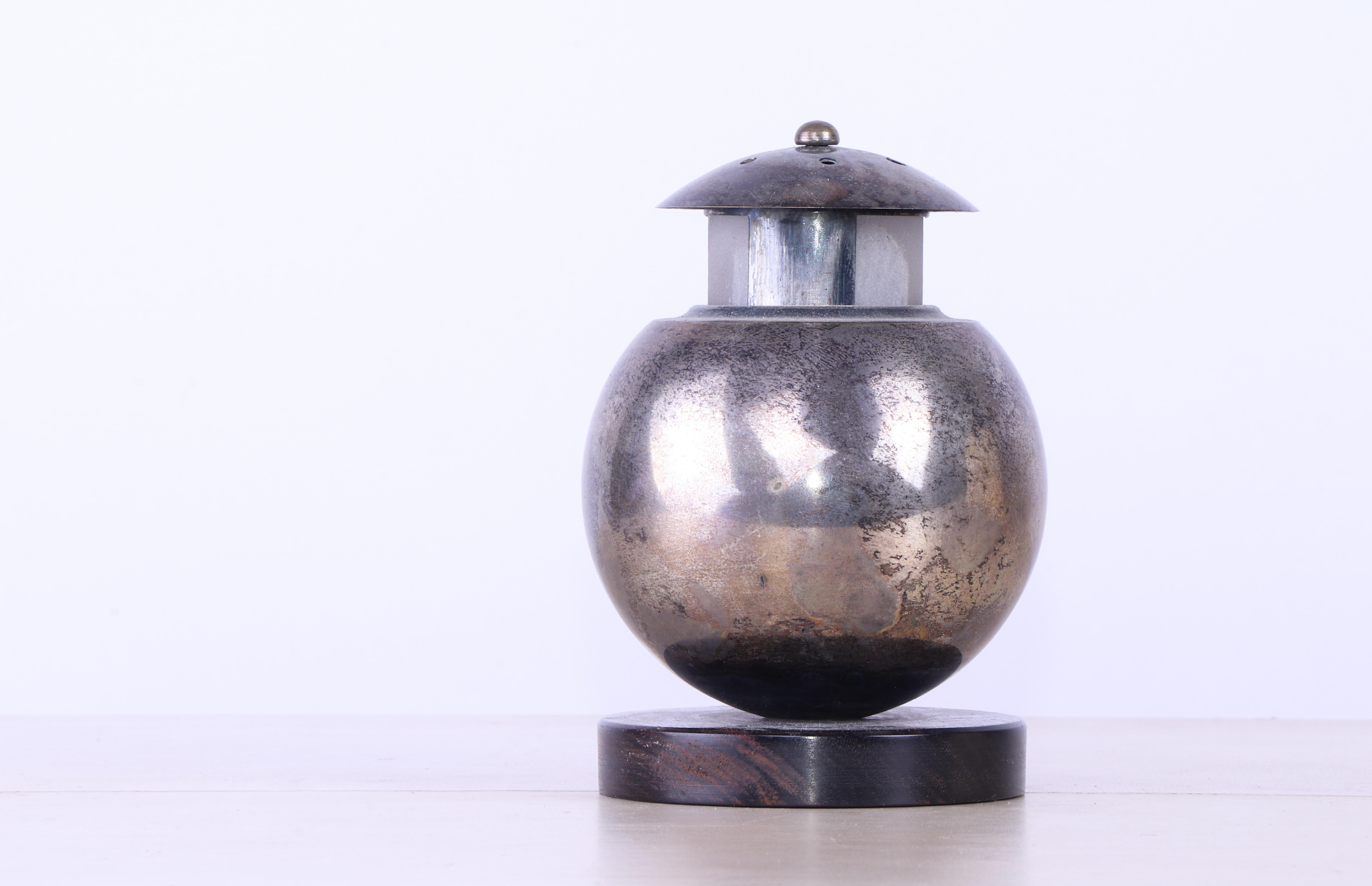 Art Déco Rara lampada da notte francese Art Deco da collezione della Maison Desny in vendita