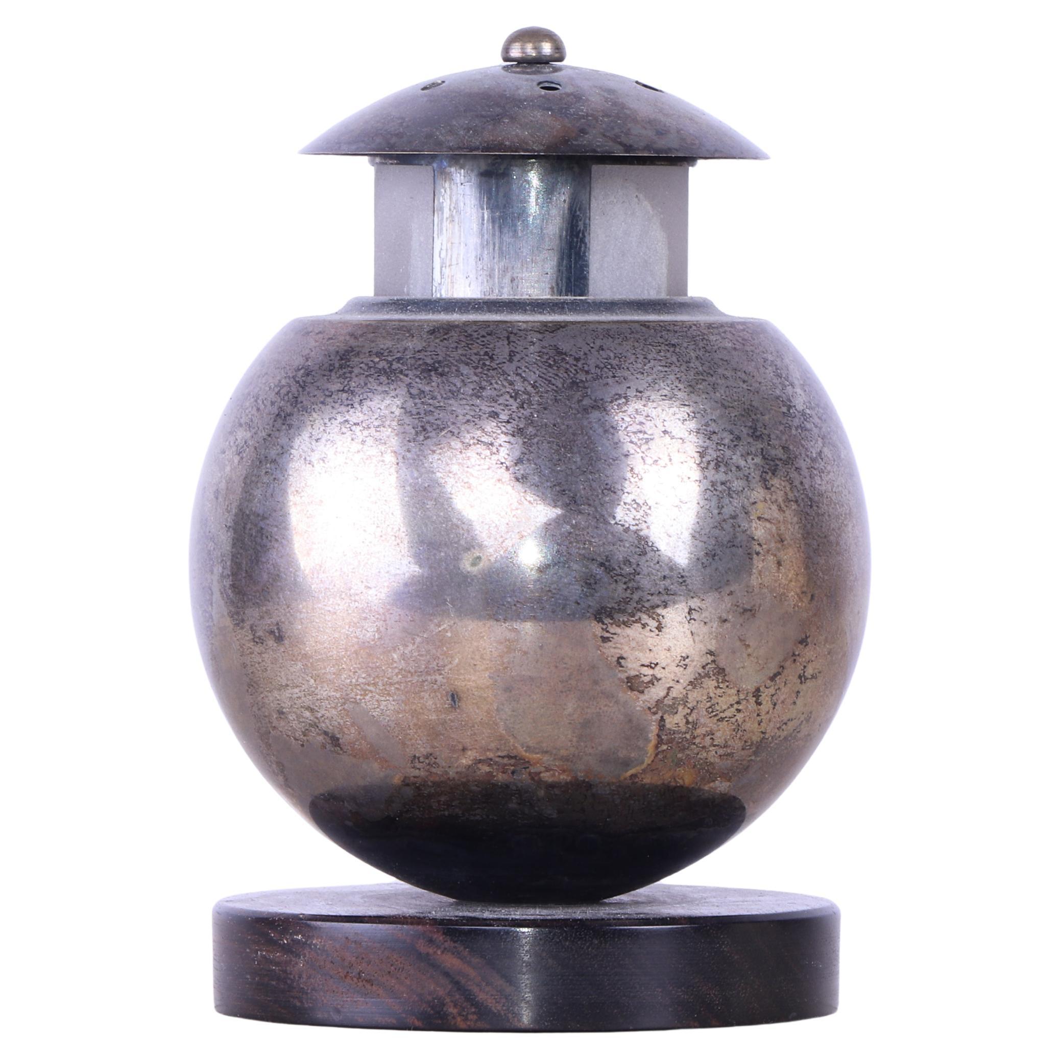 Rara lampada da notte francese Art Deco da collezione della Maison Desny in vendita