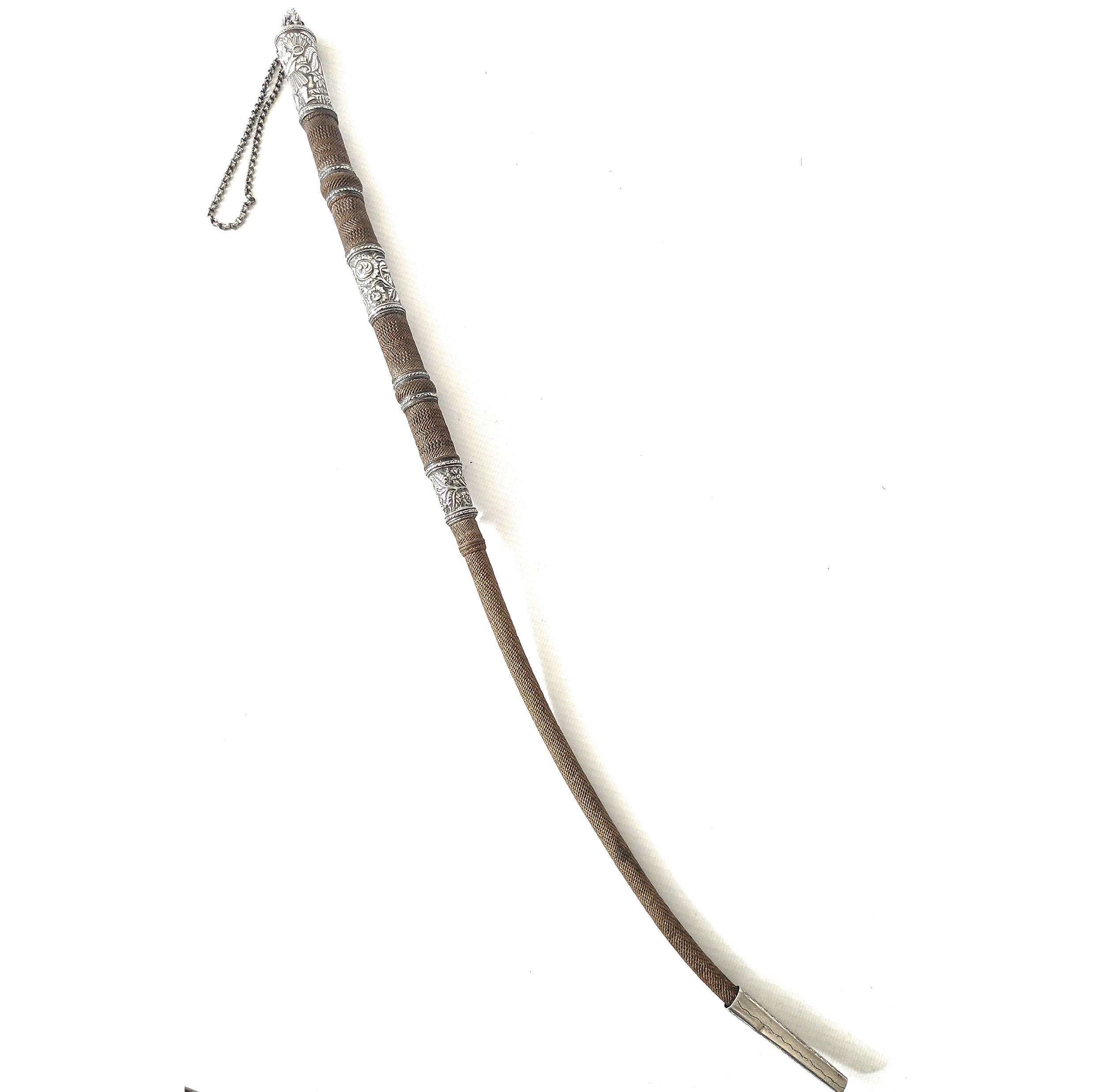 Péruvien Rare A.I.C. de cérémonie montée en argent - Amérique du Sud C 1770-1850 en vente
