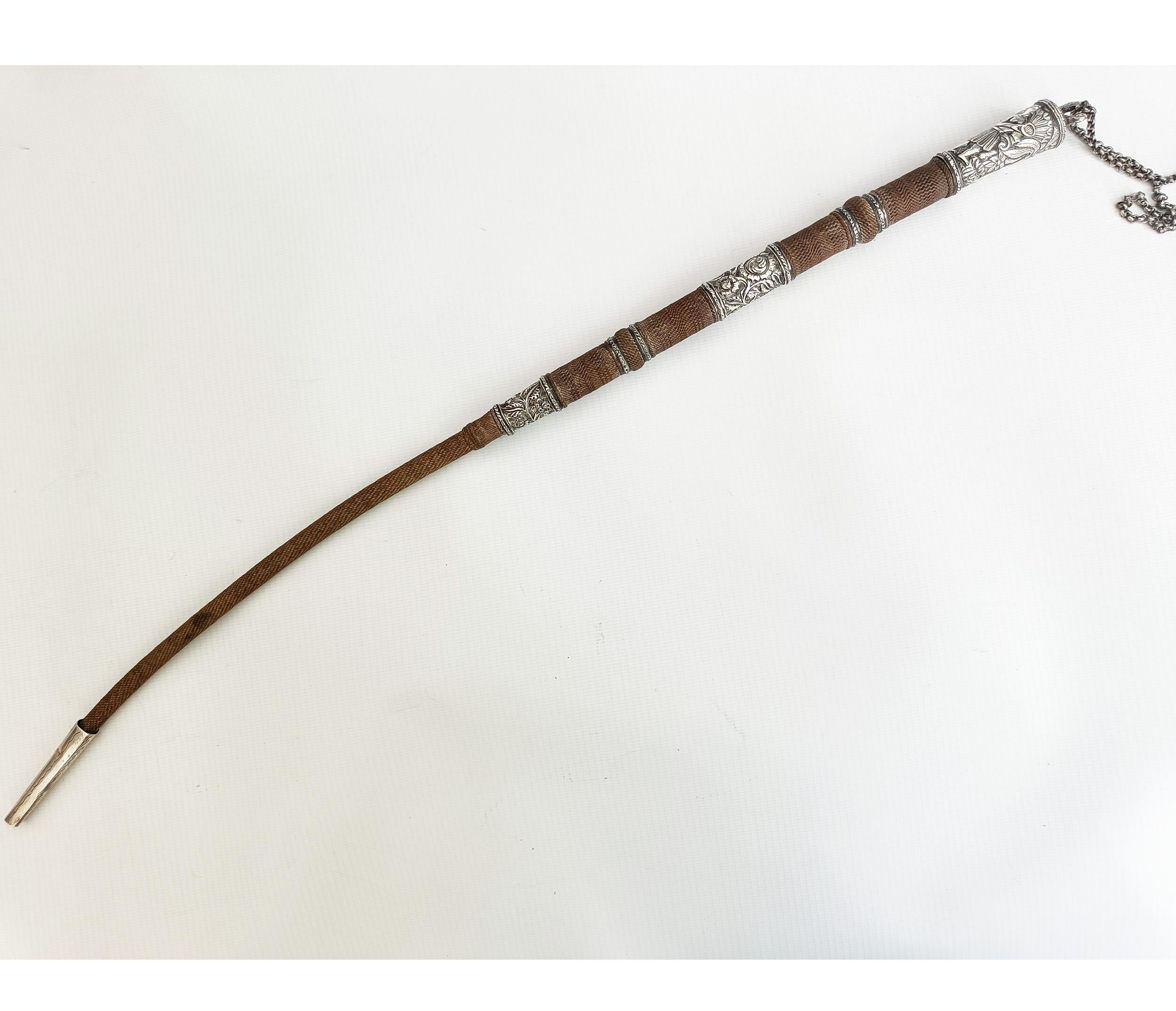 Argent Rare A.I.C. de cérémonie montée en argent - Amérique du Sud C 1770-1850 en vente