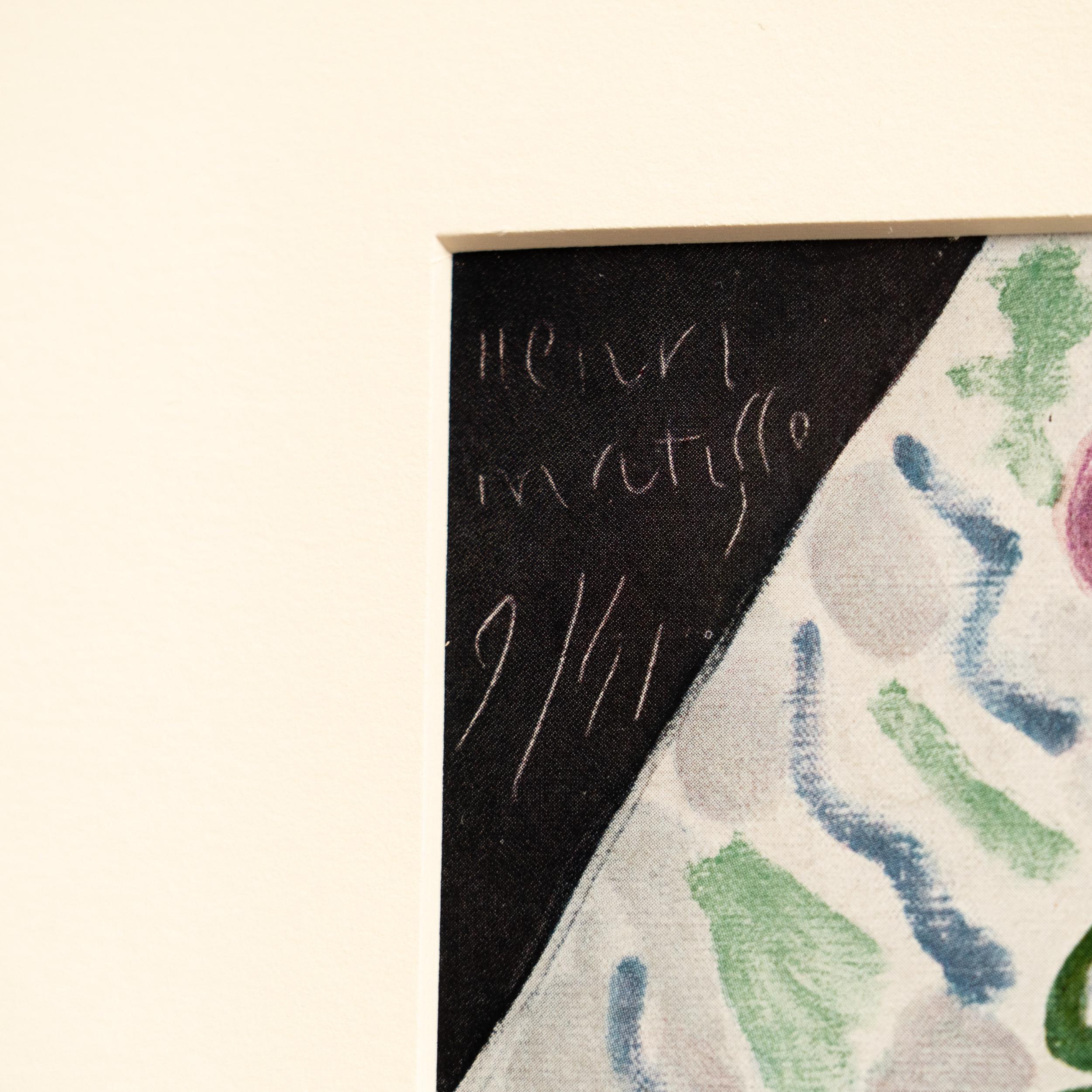 Rare Color Lithograph: A Glimpse into Matisse's Artistic Mastery For Sale 6