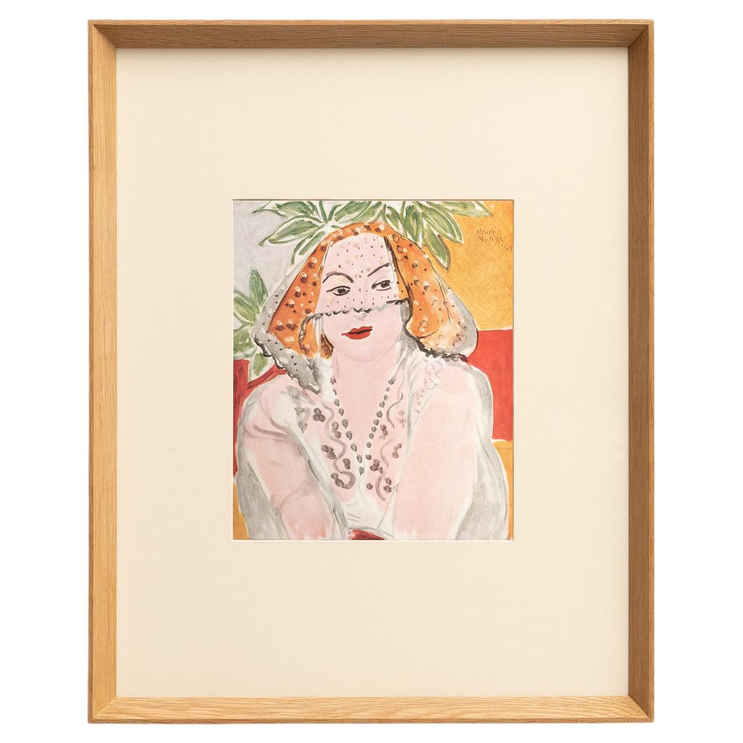 Seltene Farblithographie: Ein Einblick in Matisse' künstlerische Meisterschaft im Angebot
