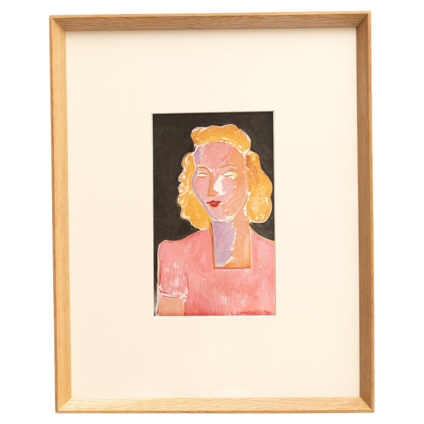 Rare Color Lithograph: A Glimpse into Matisse's Artistic Mastery For Sale