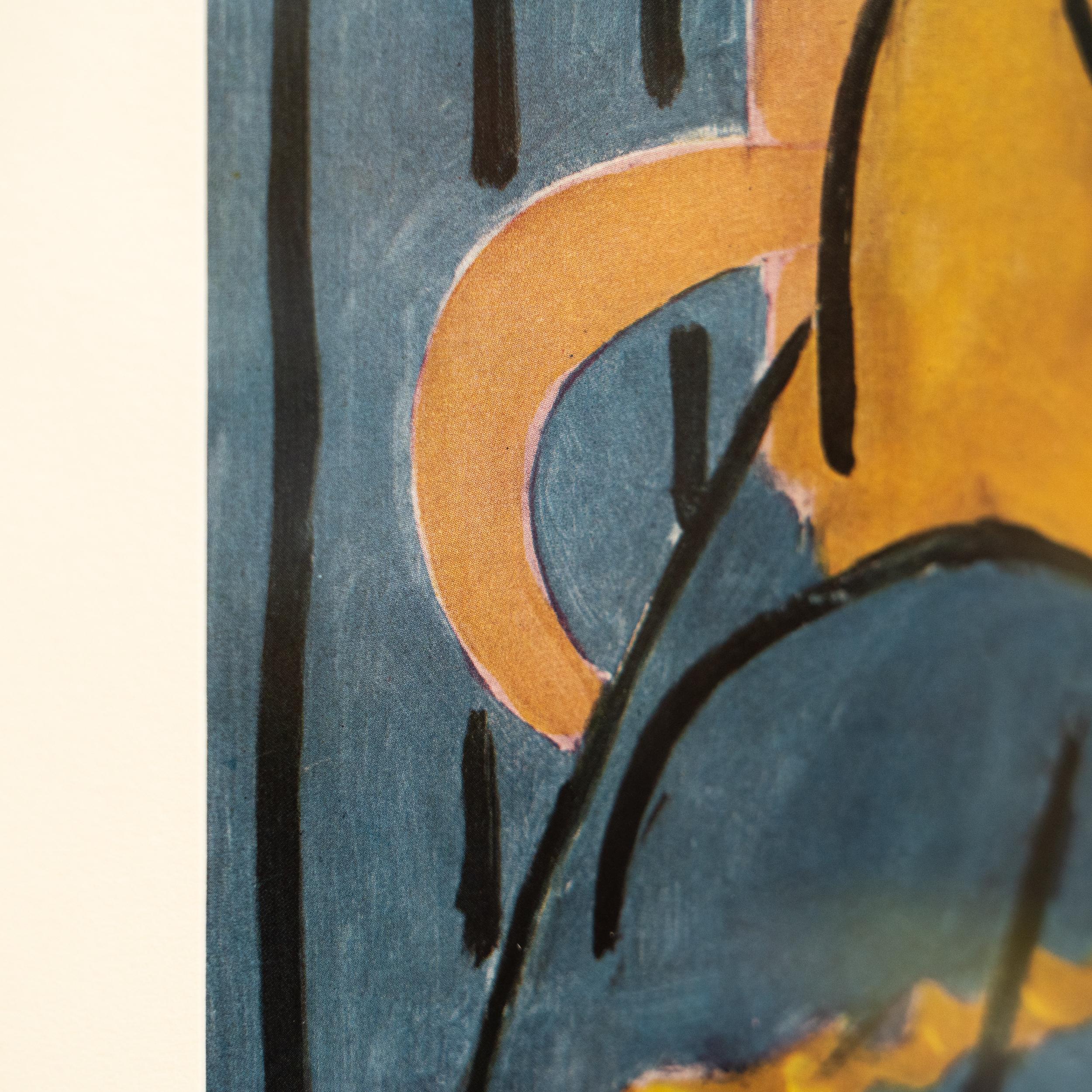 Rare Color Lithograph by Henri Matisse: Editions du Chene, Paris 1943 For Sale 3