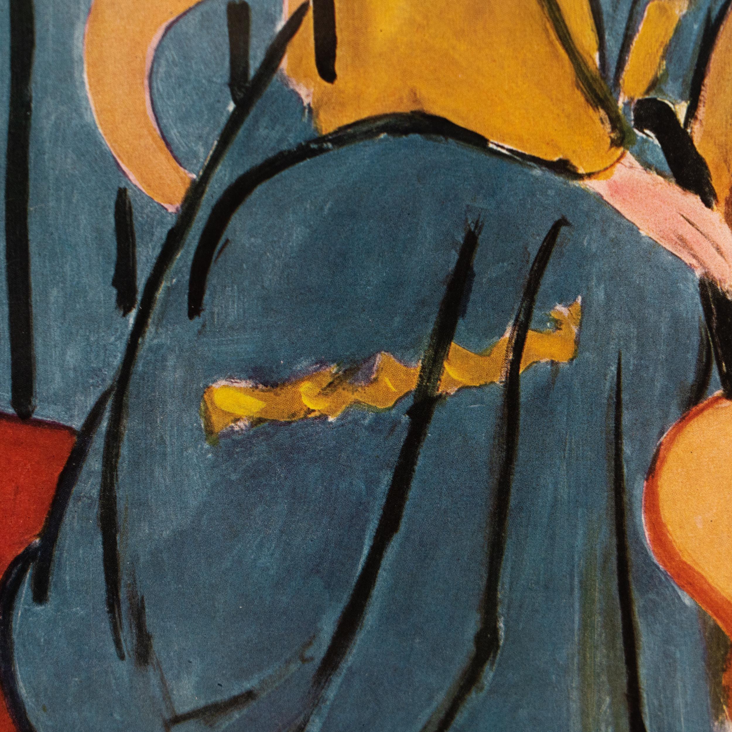 Rare Color Lithograph by Henri Matisse: Editions du Chene, Paris 1943 For Sale 4
