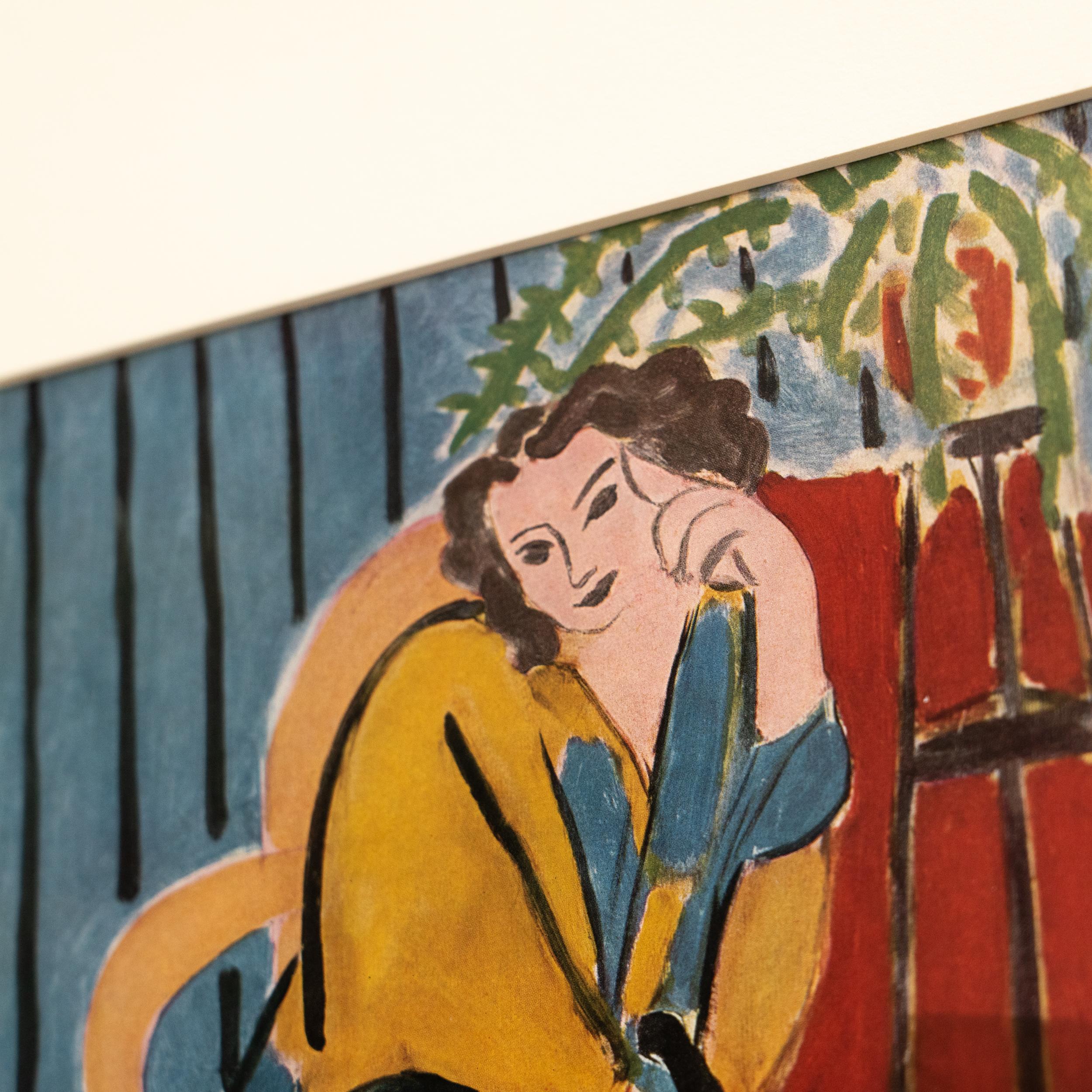 Rare Color Lithograph by Henri Matisse: Editions du Chene, Paris 1943 For Sale 6