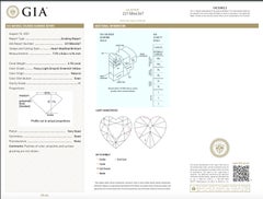 2.70ct Green Diamond Heart Shape Diamond Ring - Rare Colors