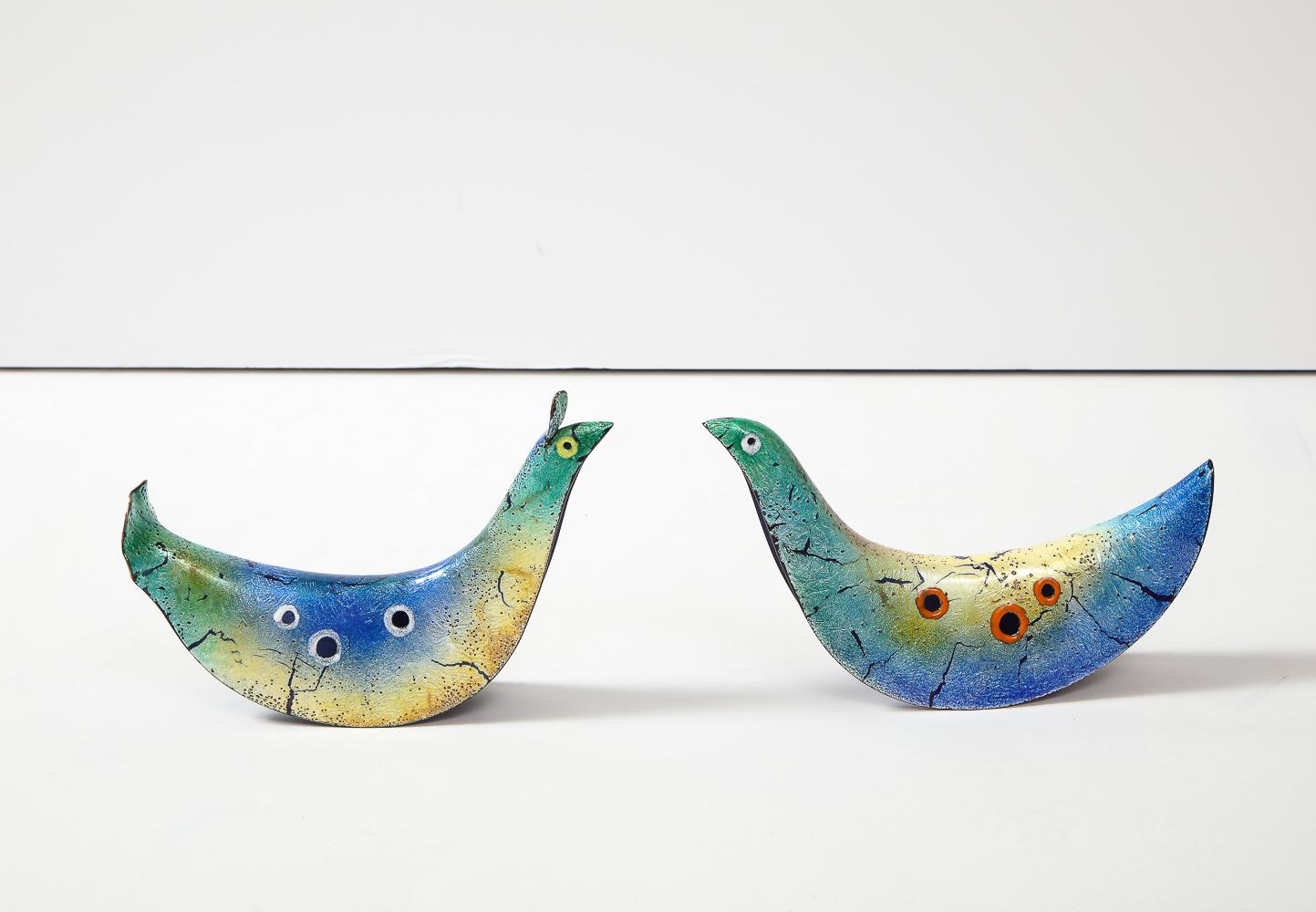 Italian Rare Columbina Bird Sculptures by Gio Ponti & Paolo De Poli