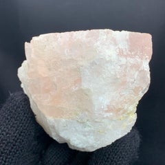 Rare combinaison de morganite et de tourmaline d'Afghanistan