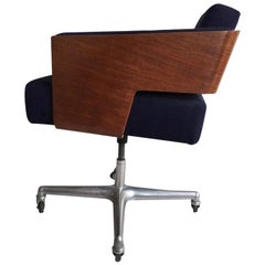 Rare 'Comfort' Office Chair Designed Antoine Philippon and Jacqueline Lecoq