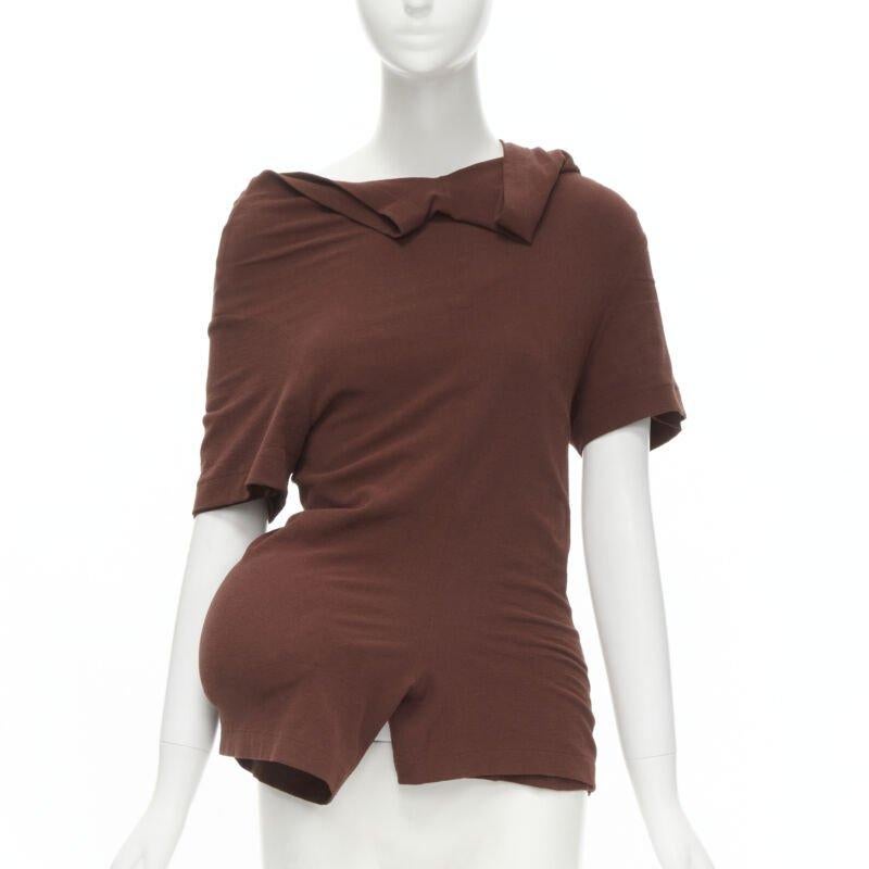rare COMME DES GARCONS 1997 Lumps Bumps padded irregular cut top skirt set M For Sale 6